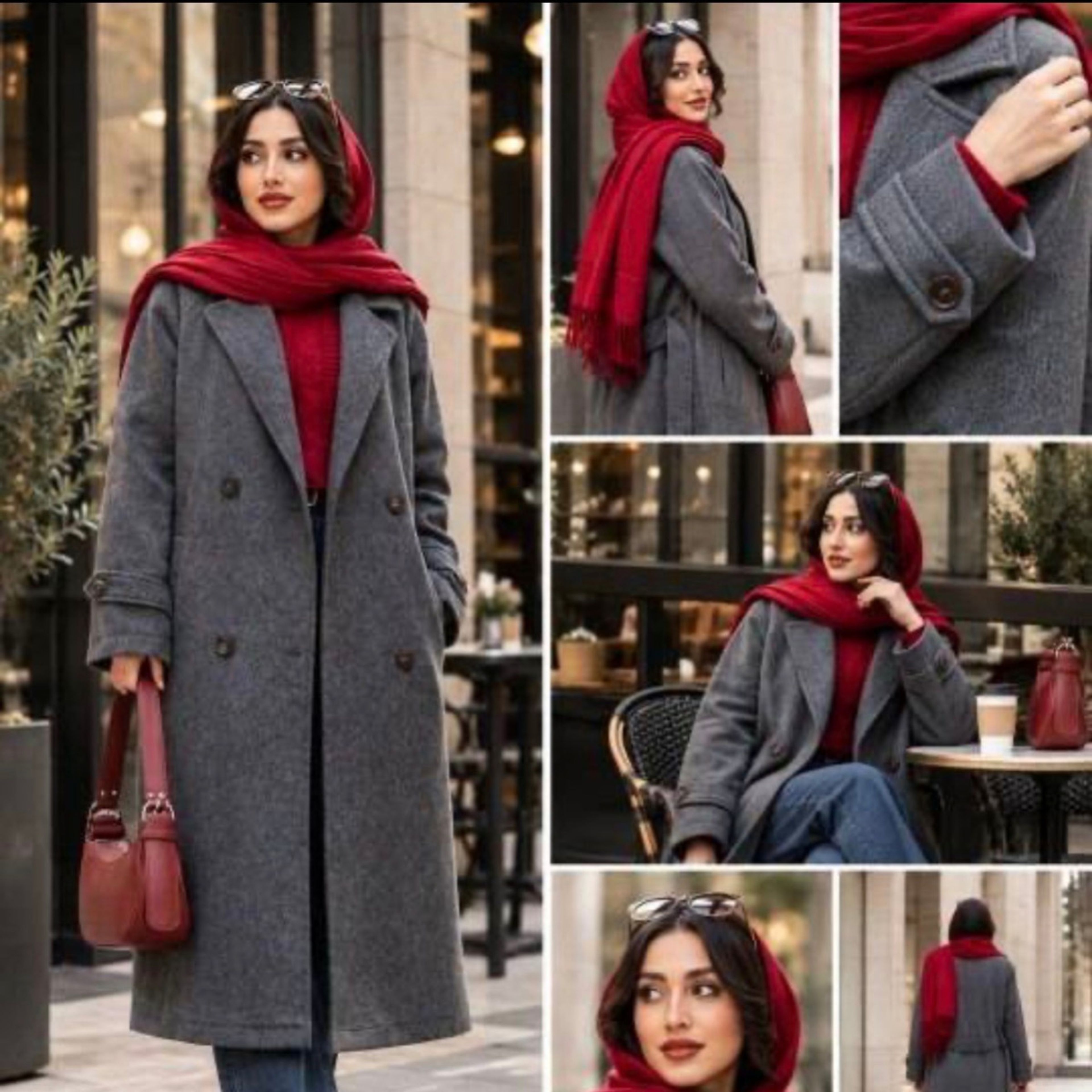 خرید انلاین پالتو فوتر زنانه طرح مهشاد