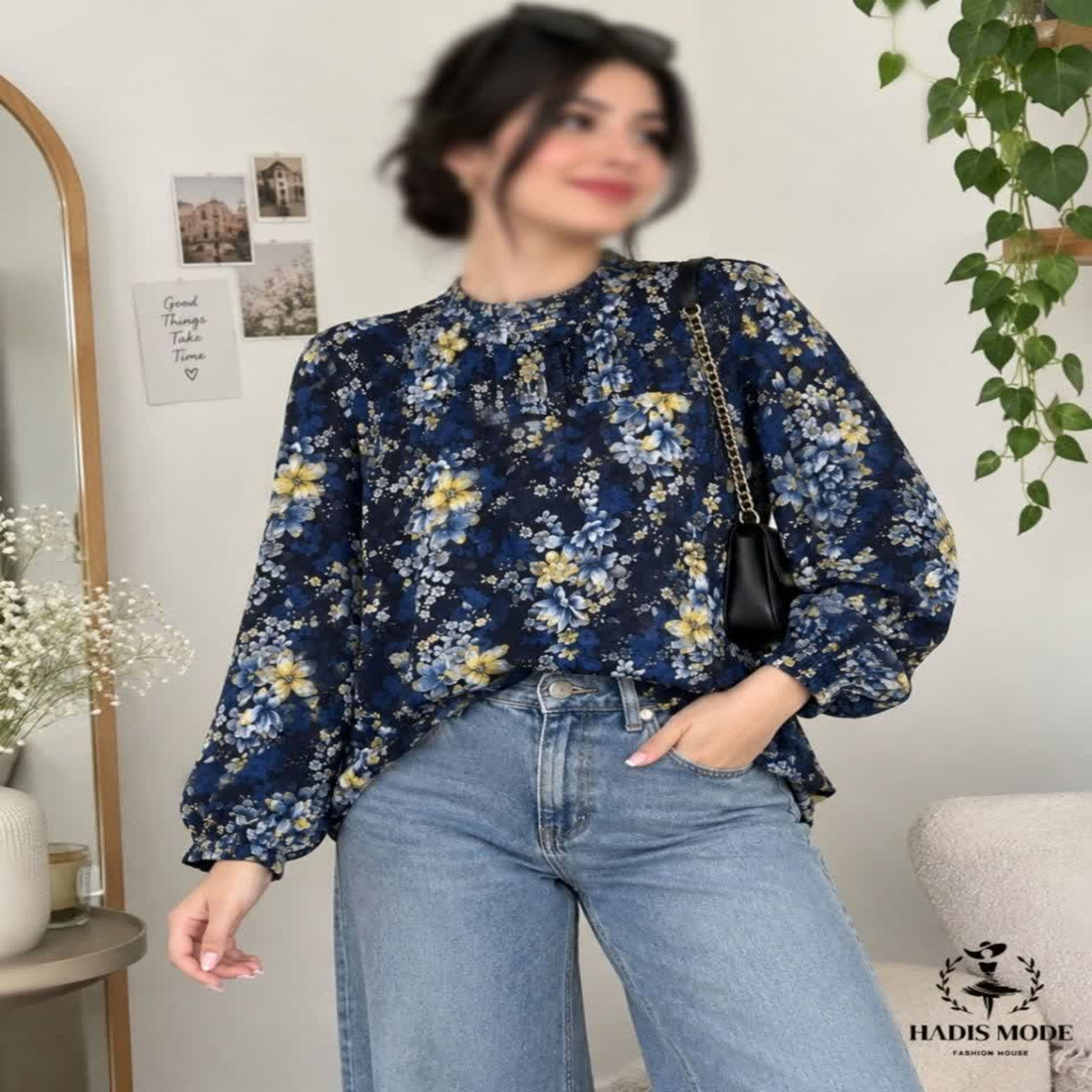 خرید اینترنتی قیمت شومیز زنانه دخترانه مجلسی کرپ حریر برند جین وست Jeans west