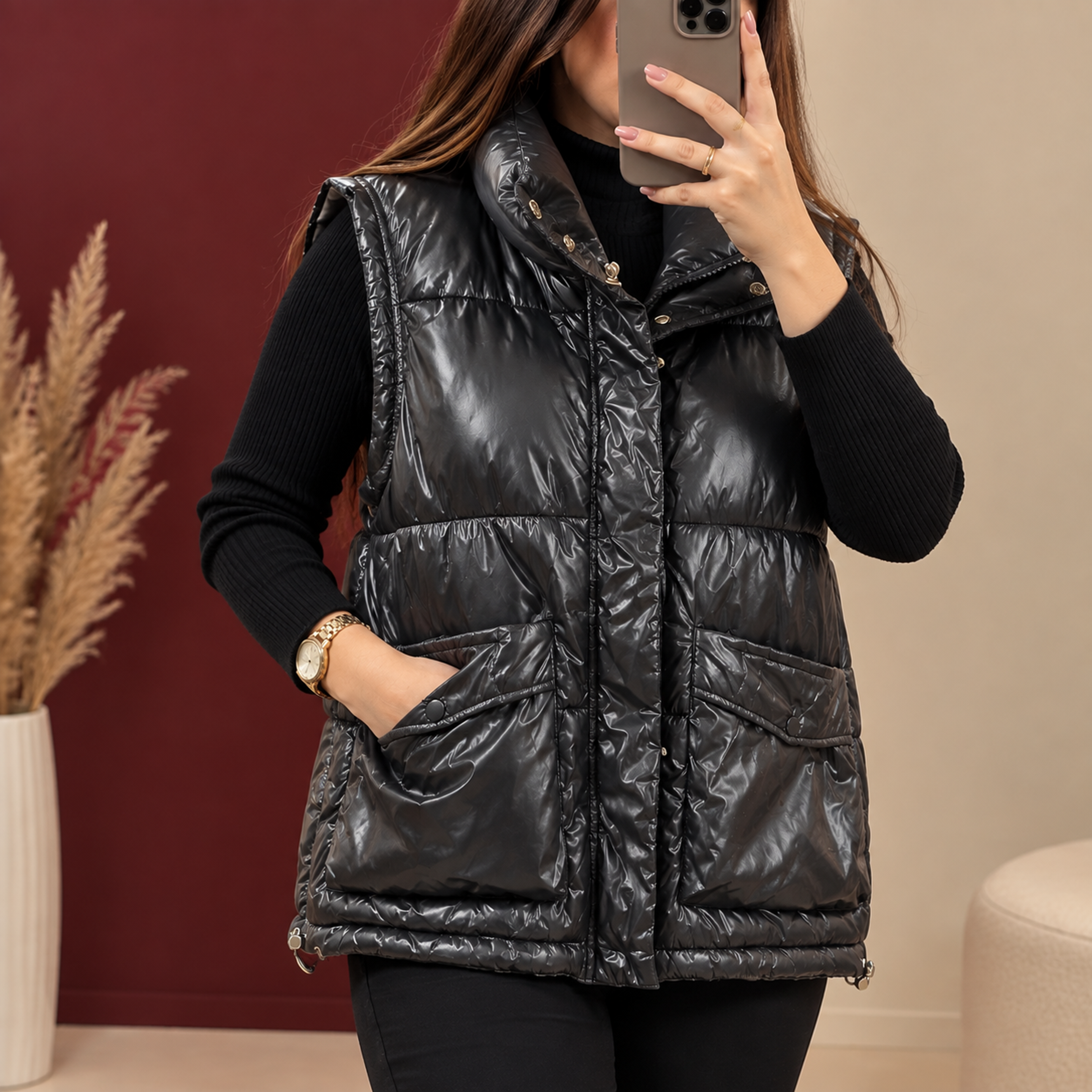خرید اینترنتی قیمت پافر وارداتی شاین | کد 6050