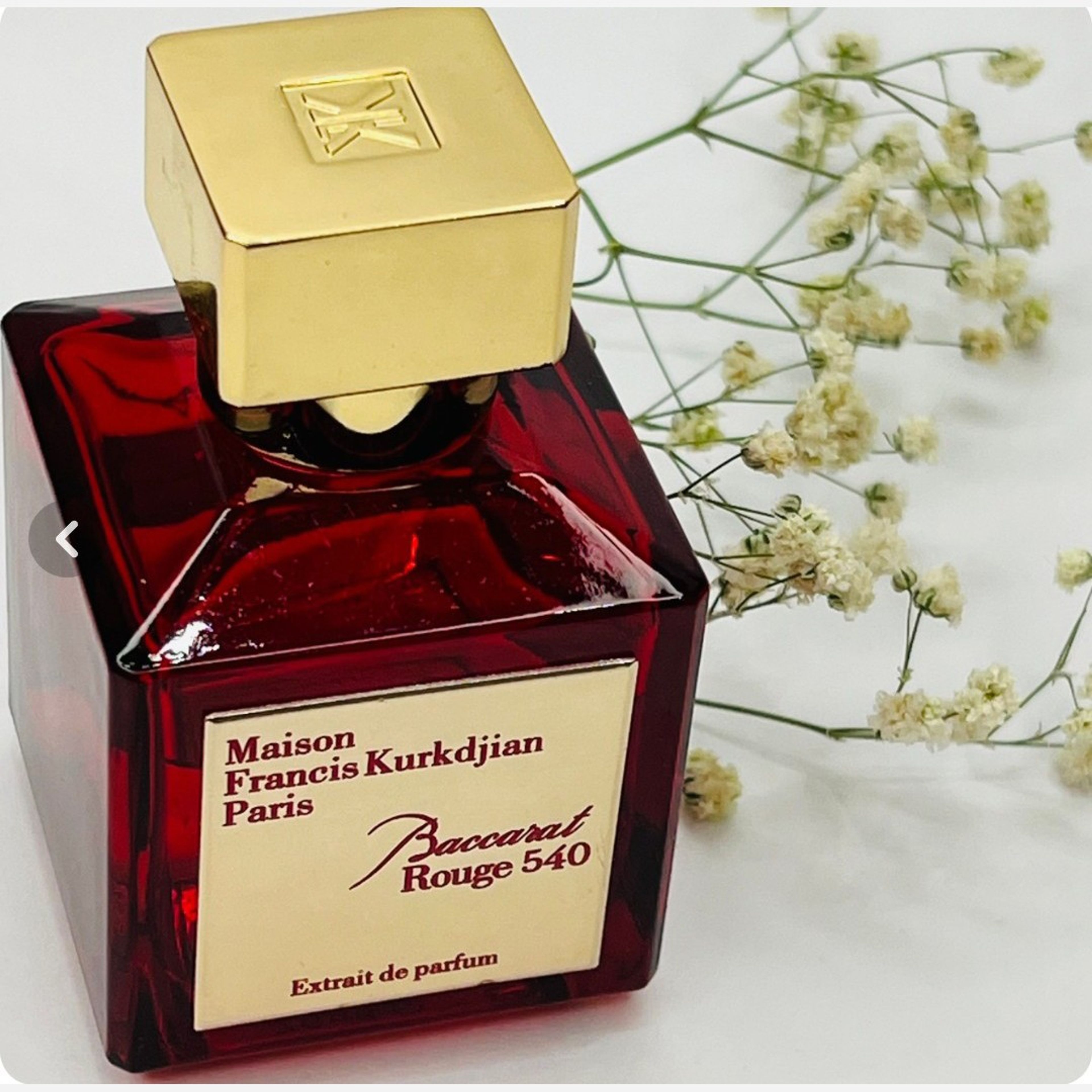 خرید اینترنتی عطرگرمی باکارات رژقرمز5گرمی