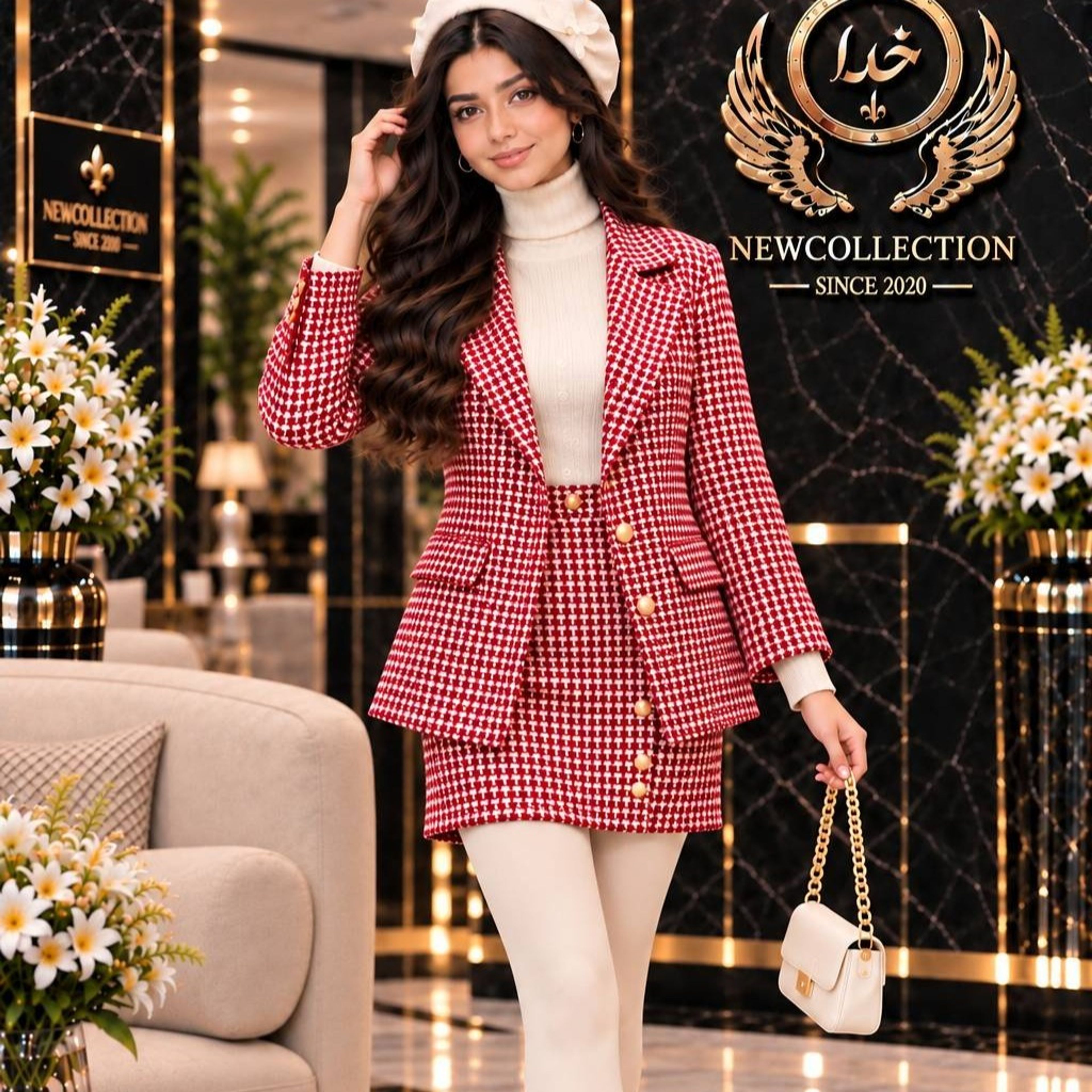 خرید انلاین کت و دامن زنانه