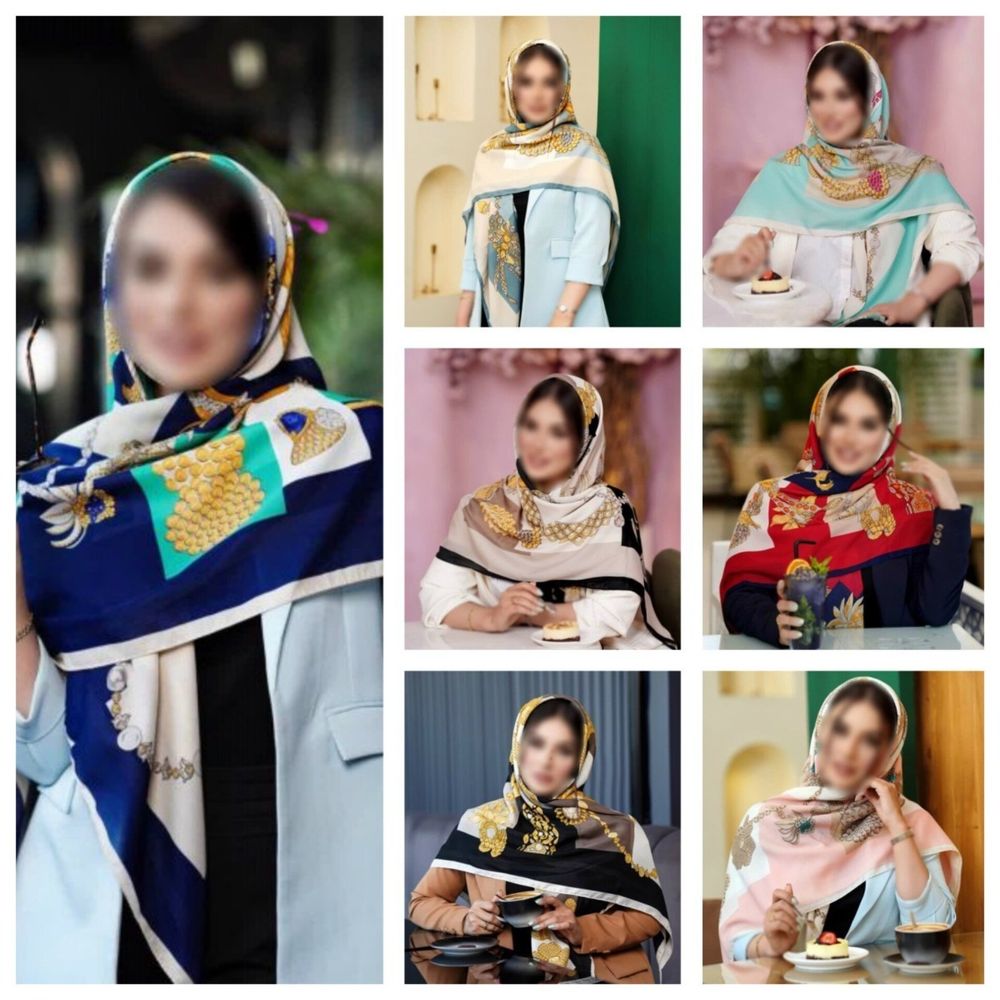 فروش اینترنتی روسری نخ وال ترک وارداتی