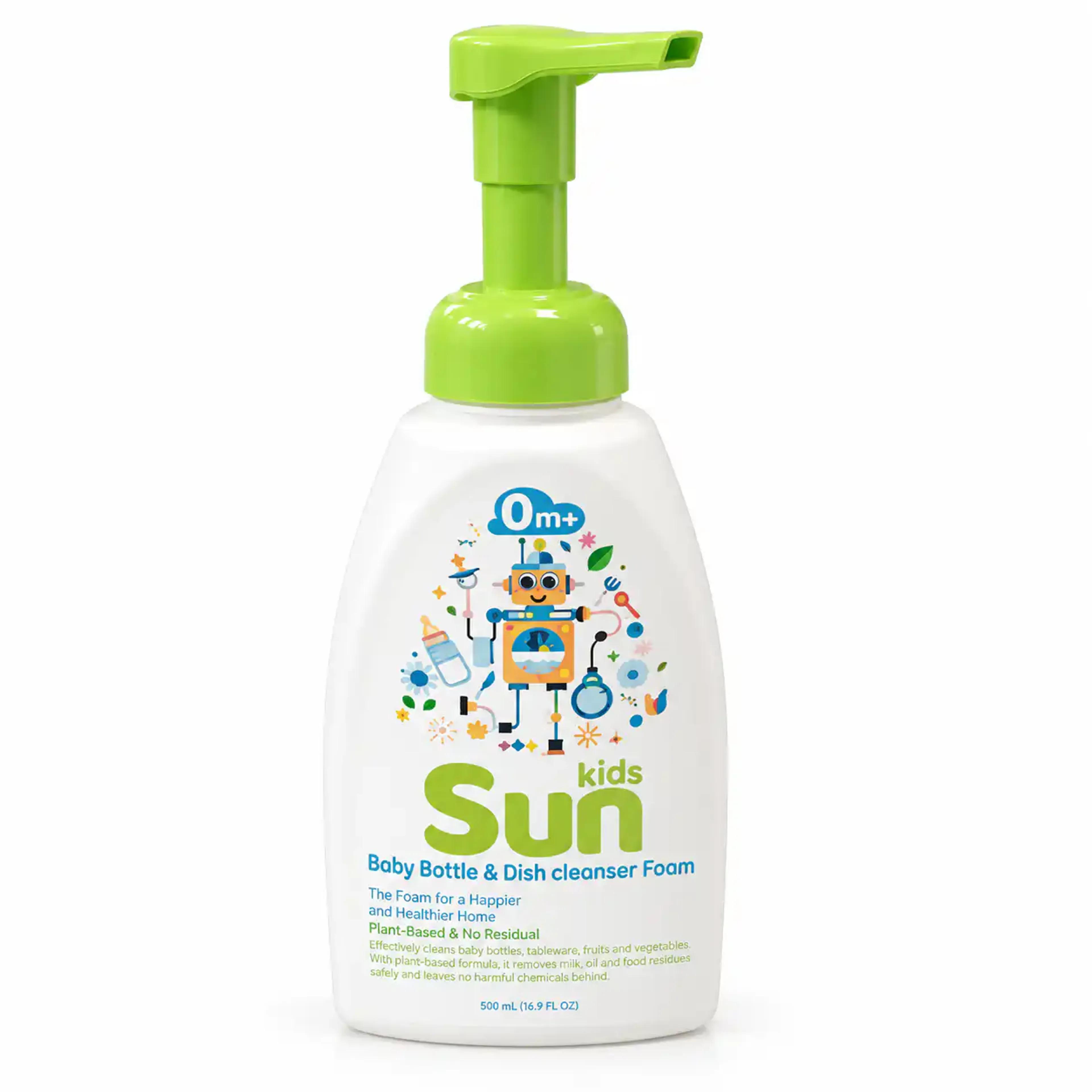 خرید اینترنتی قیمت فوم استریل Sun Kids حجم 500 میل