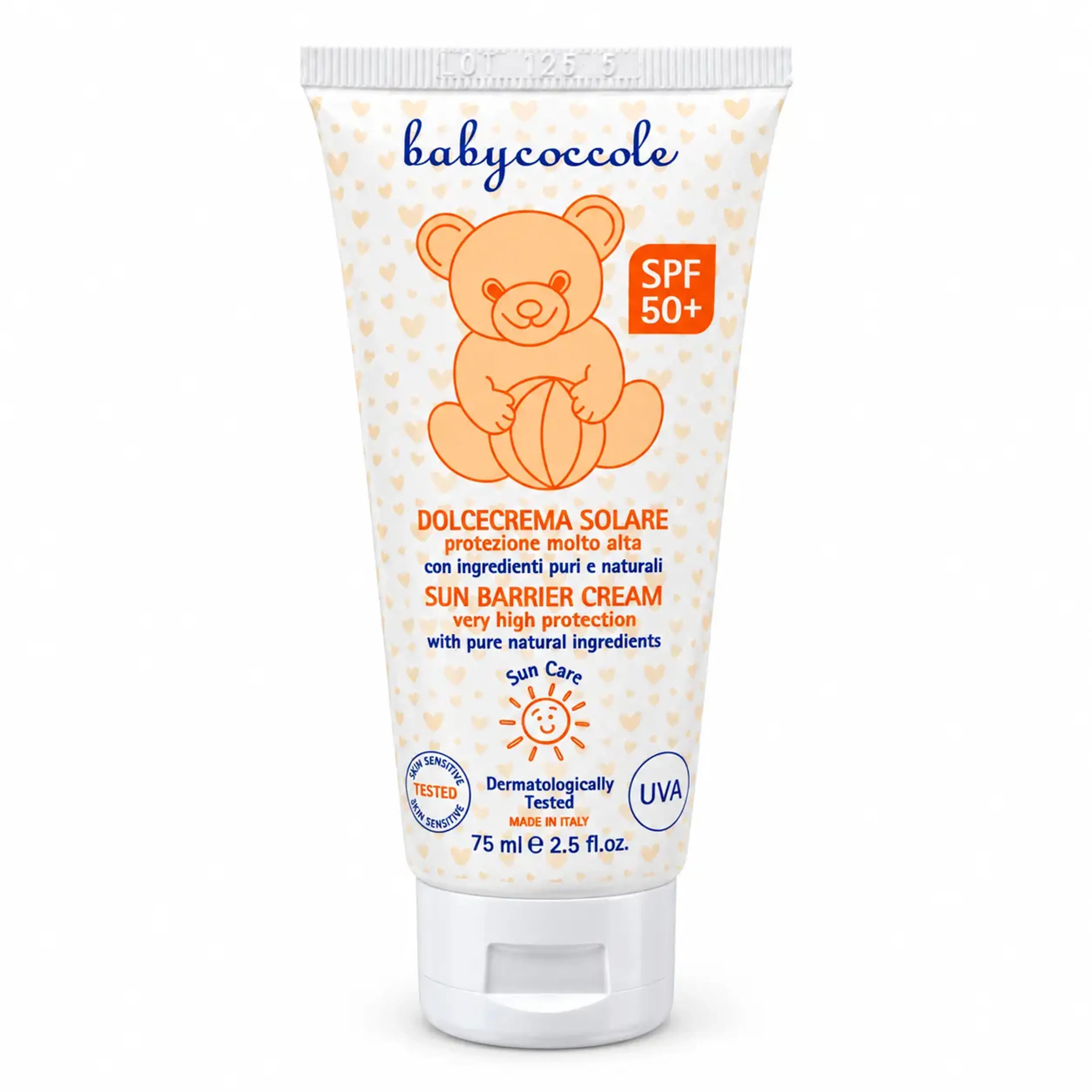 خرید اینترنتی قیمت کرم ضد آفتاب کودک بیبی کوکول SPF50+ حجم 75 میل