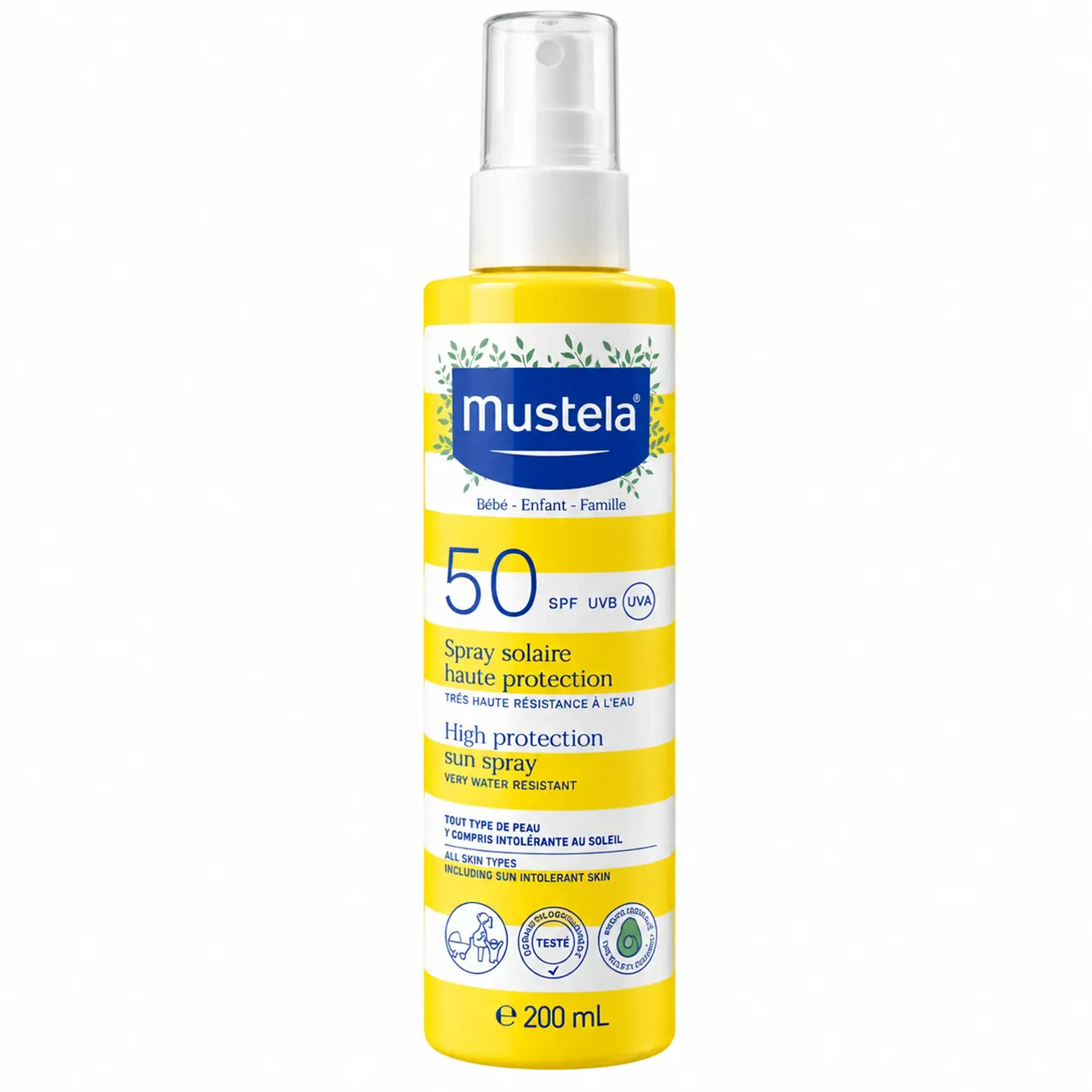 خرید اینترنتی قیمت کرم ضد آفتاب موستلا SPF50 حجم 200 میل