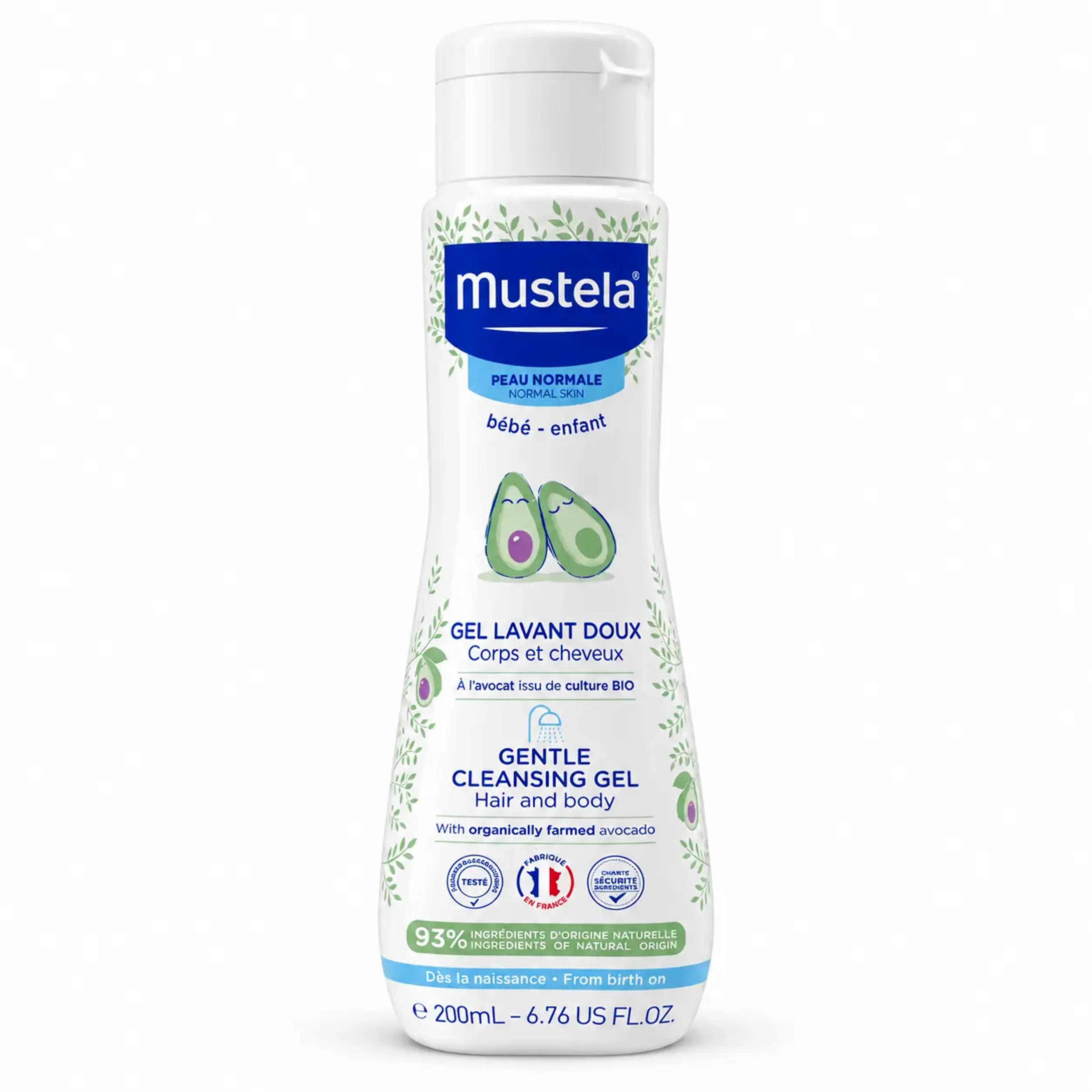 خرید اینترنتی قیمت شامپو سر و بدن کودک موستلا Mustela حجم 200 میل
