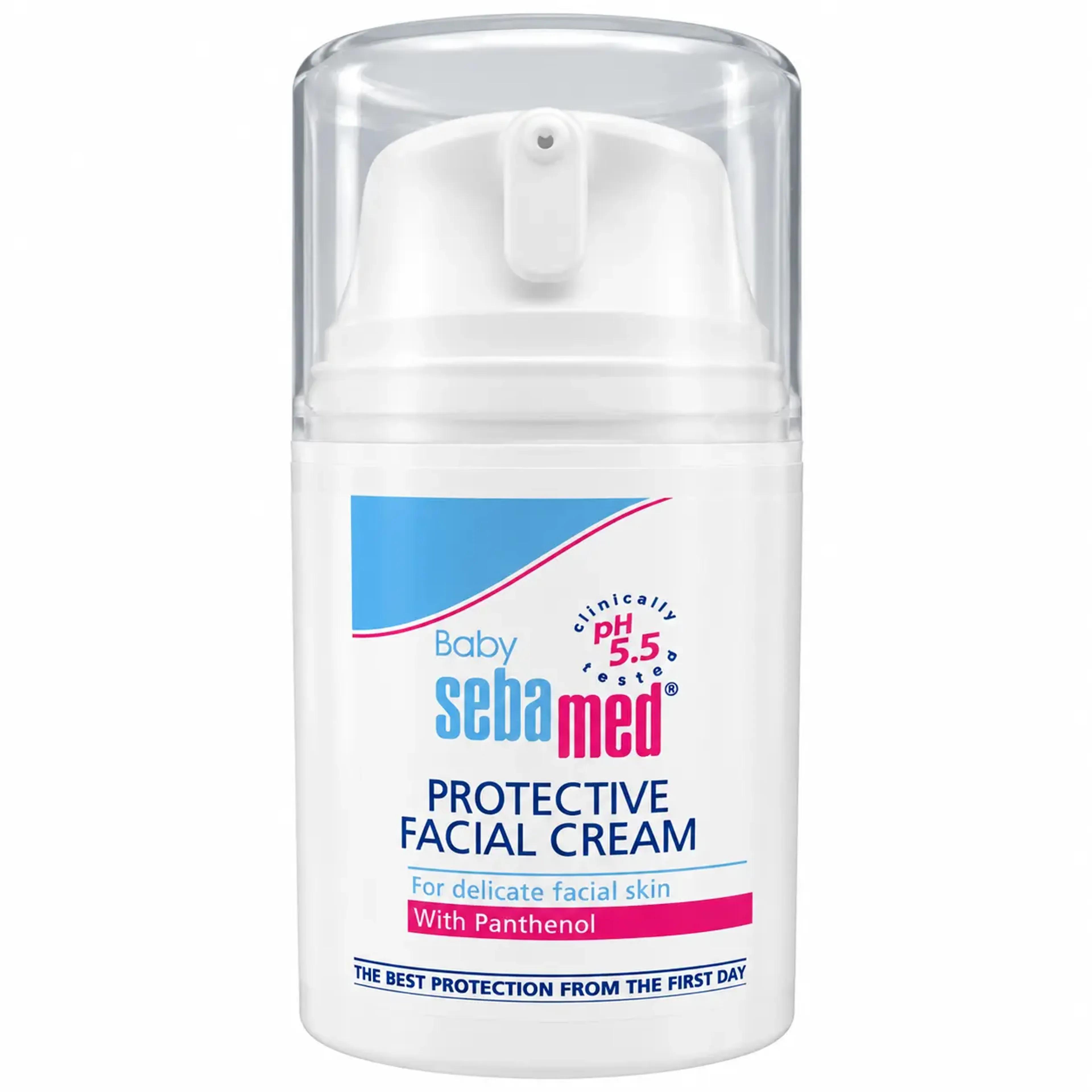 خرید اینترنتی قیمت کرم صورت نوزاد SEBA MED حجم 50 میل