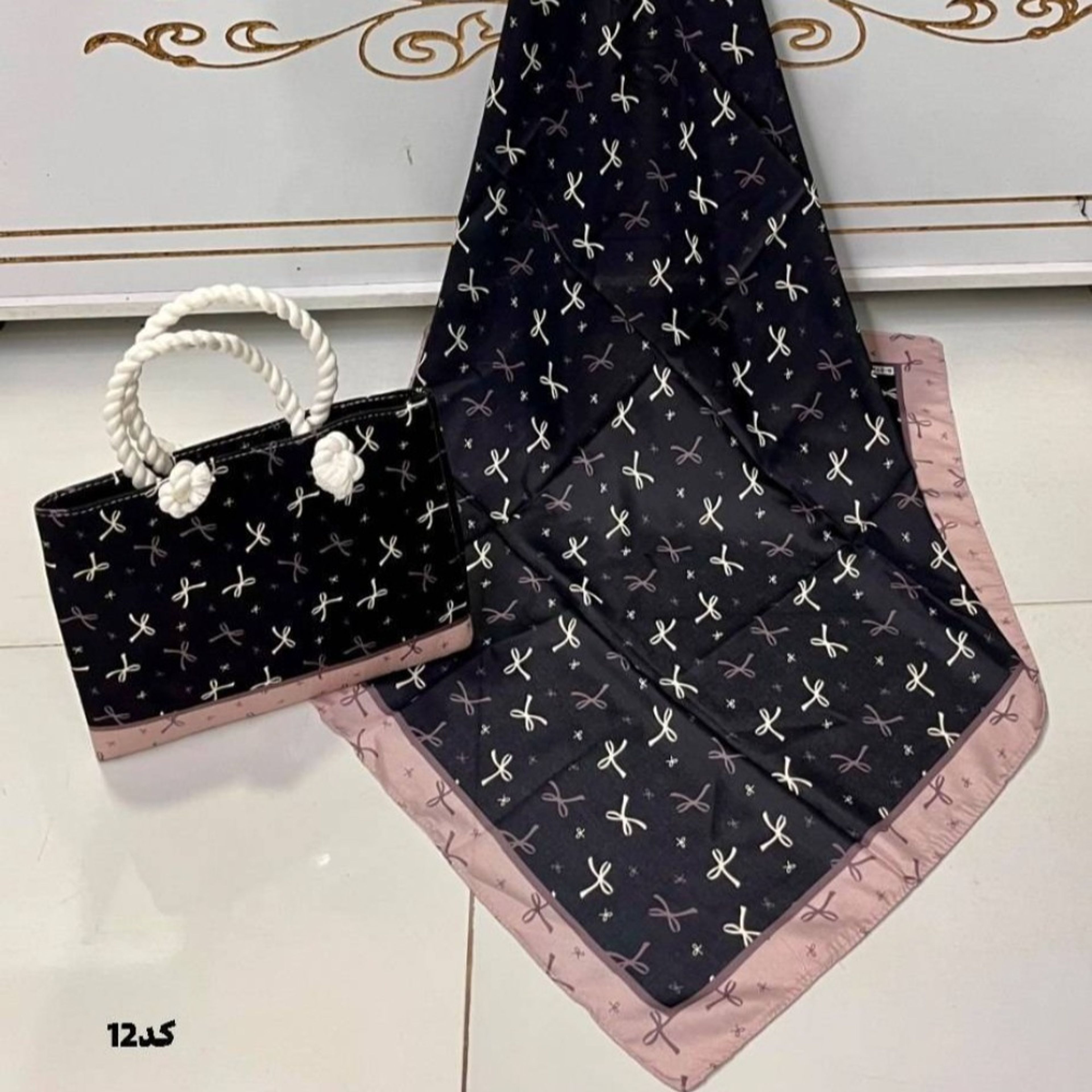 فروش اینترنتی ست روسری و کیف بچگانه