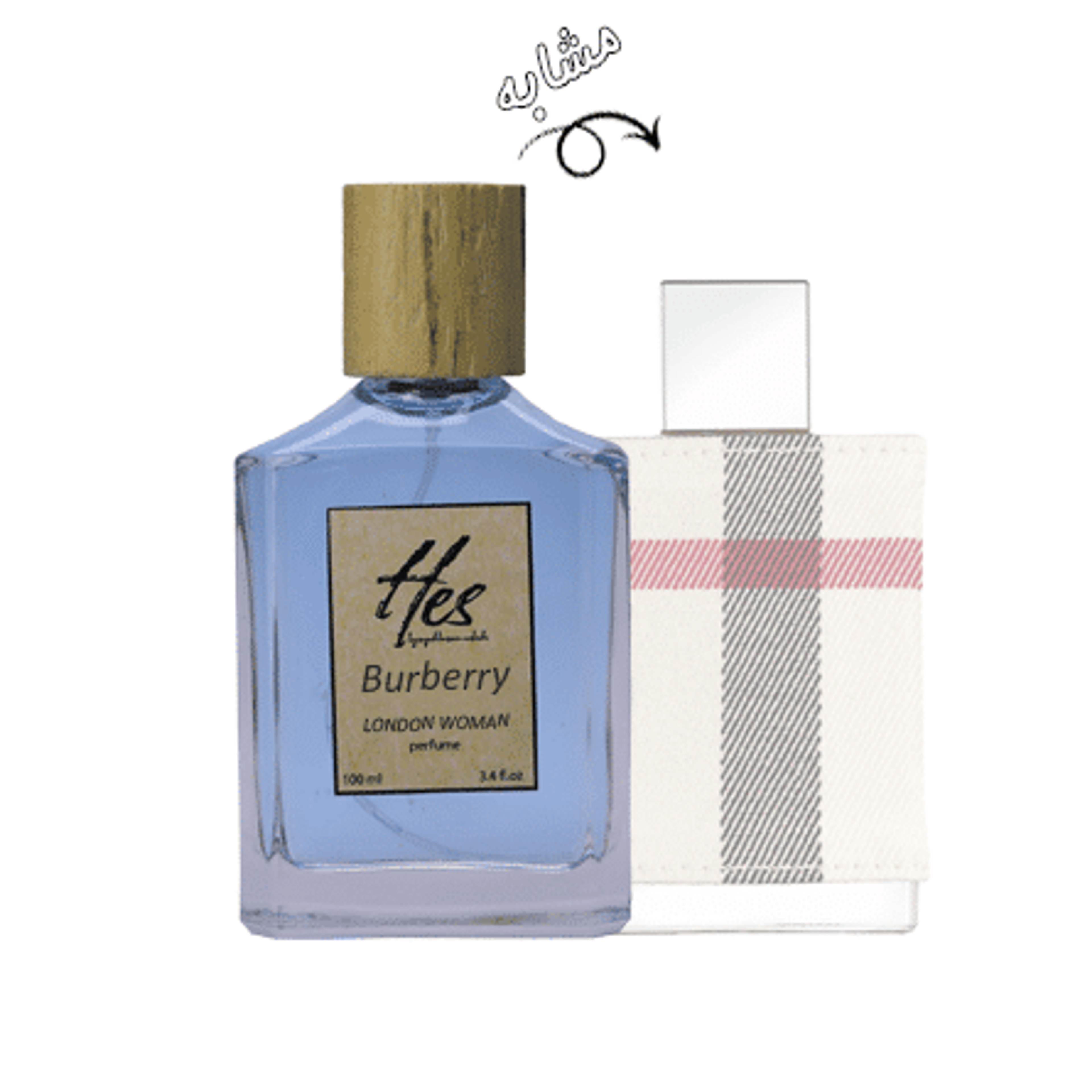خرید اینترنتی قیمت عطر زنانه حِس مدل باربری لندن - hes - BURBERRY - Burberry London for Women