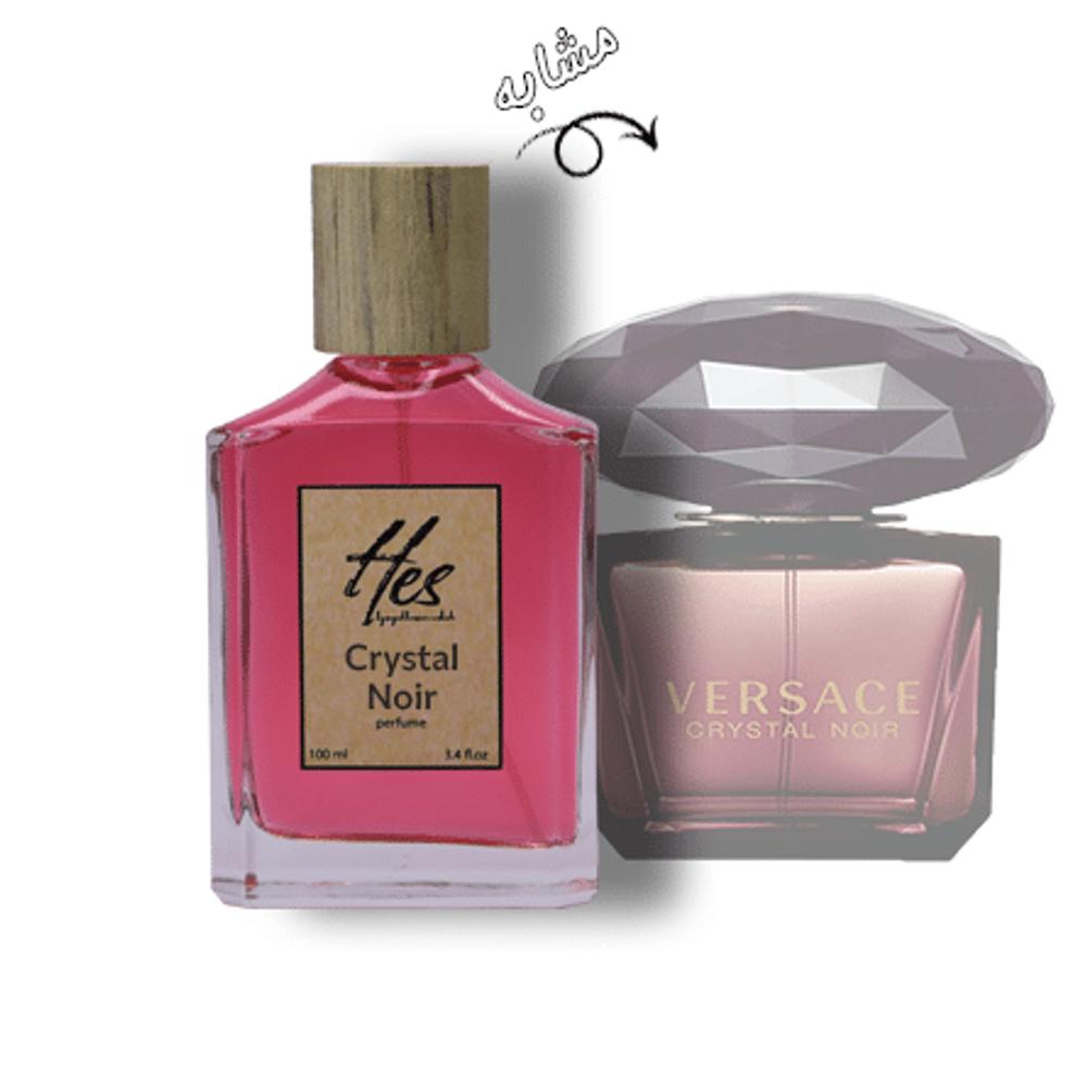 خرید اینترنتی قیمت عطر زنانه حِس مدل ورساچه کریستال نویر (مشکی) - hes - VERSACE - Crystal Noir