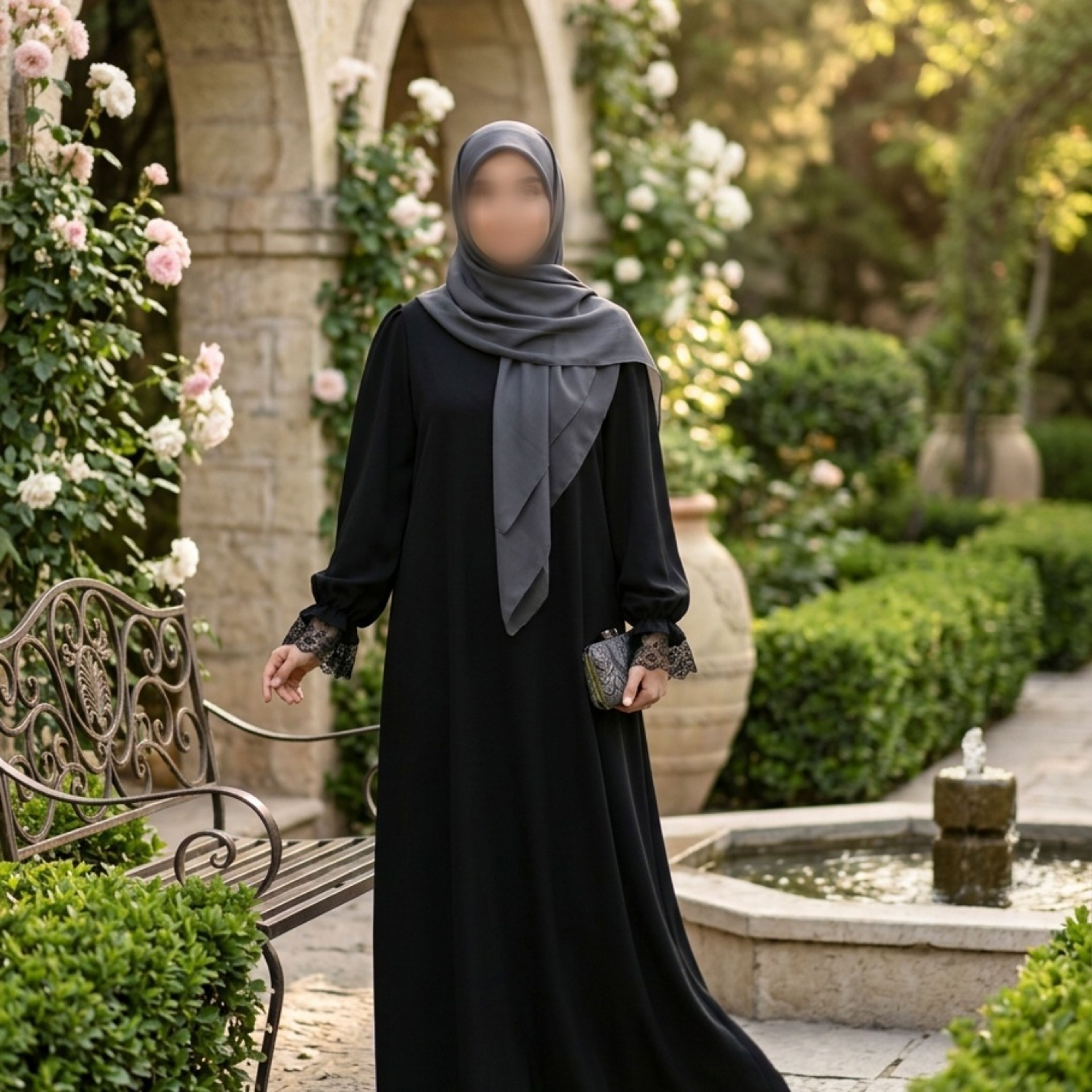 خرید آنلاین عبای کلوش گلنوش
