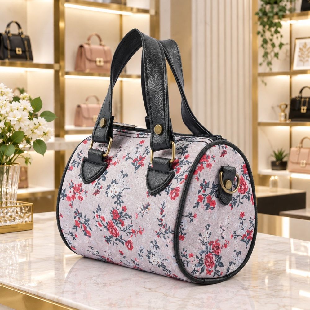 خرید آنلاین کیف دخترانه طرح گل گلی