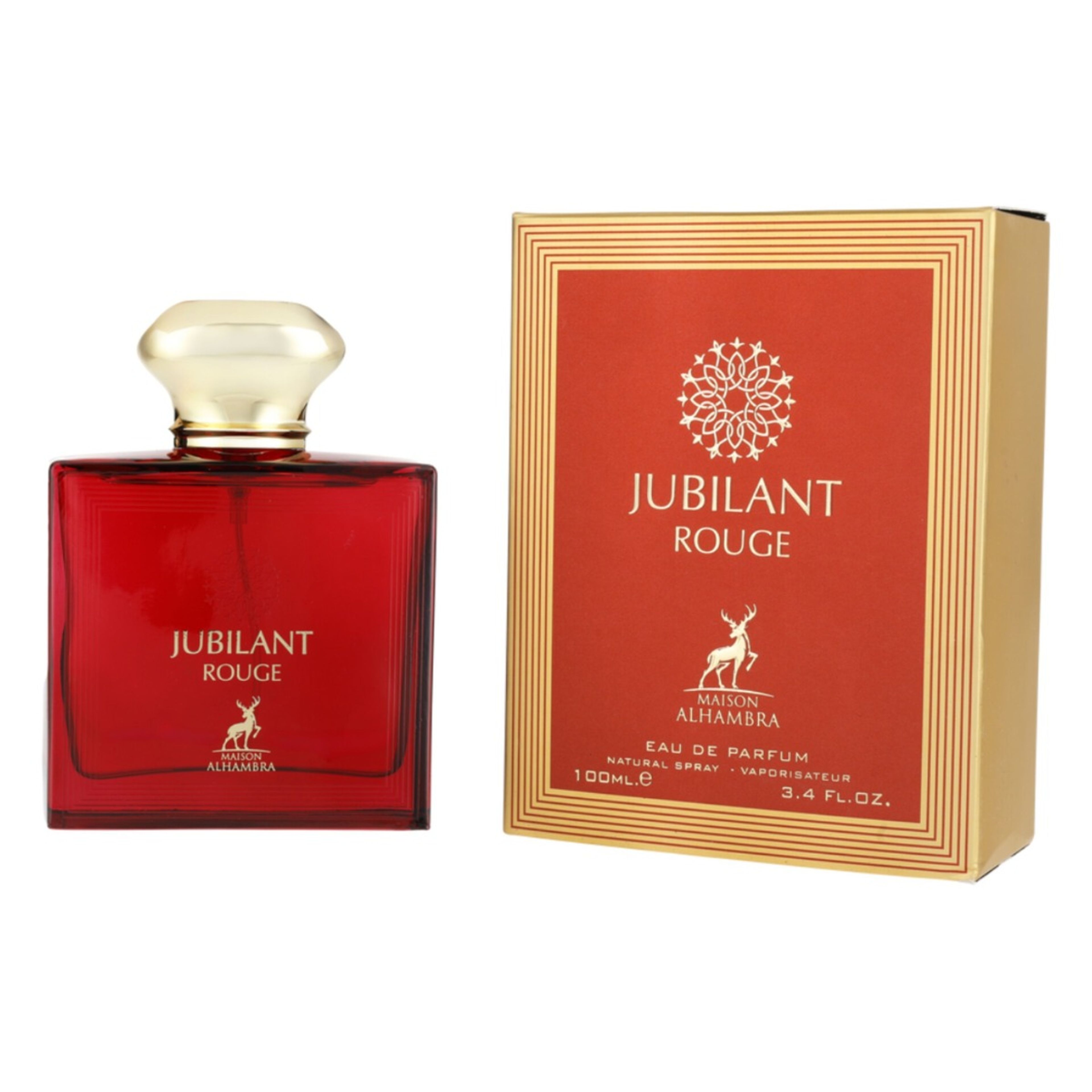 خرید اینترنتی ادکلن جوبیلانت رژ 100 میل الحمبرا با رایحه ورساچه اروس فلام