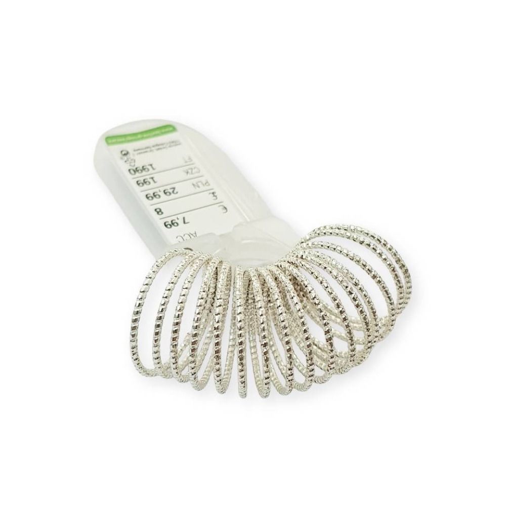 خرید آنلاین انگشتر زنانه نقره ای فنری برند Accessories