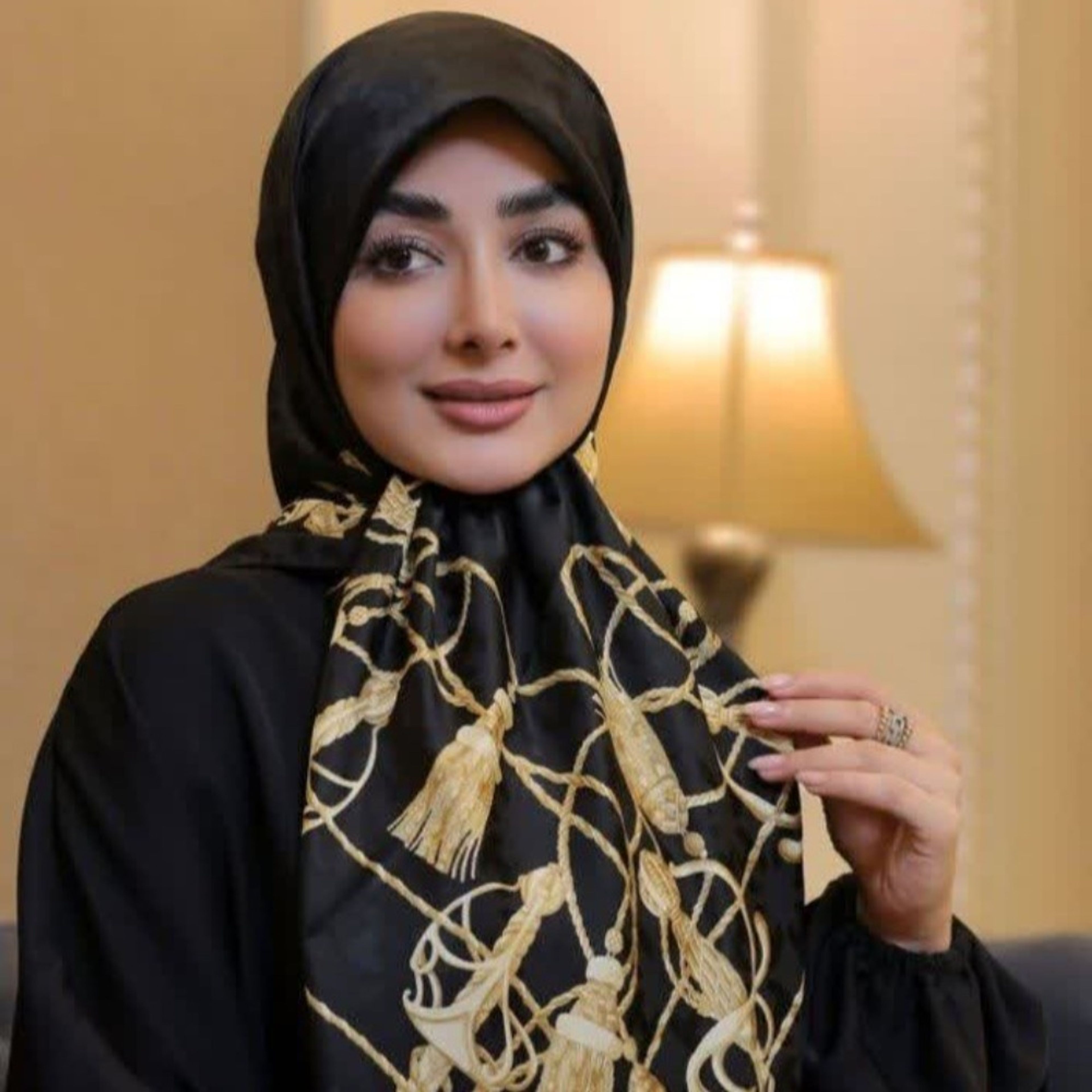 خرید آنلاین روسری مزونی ابریشم هاکوالیتی وارداتی