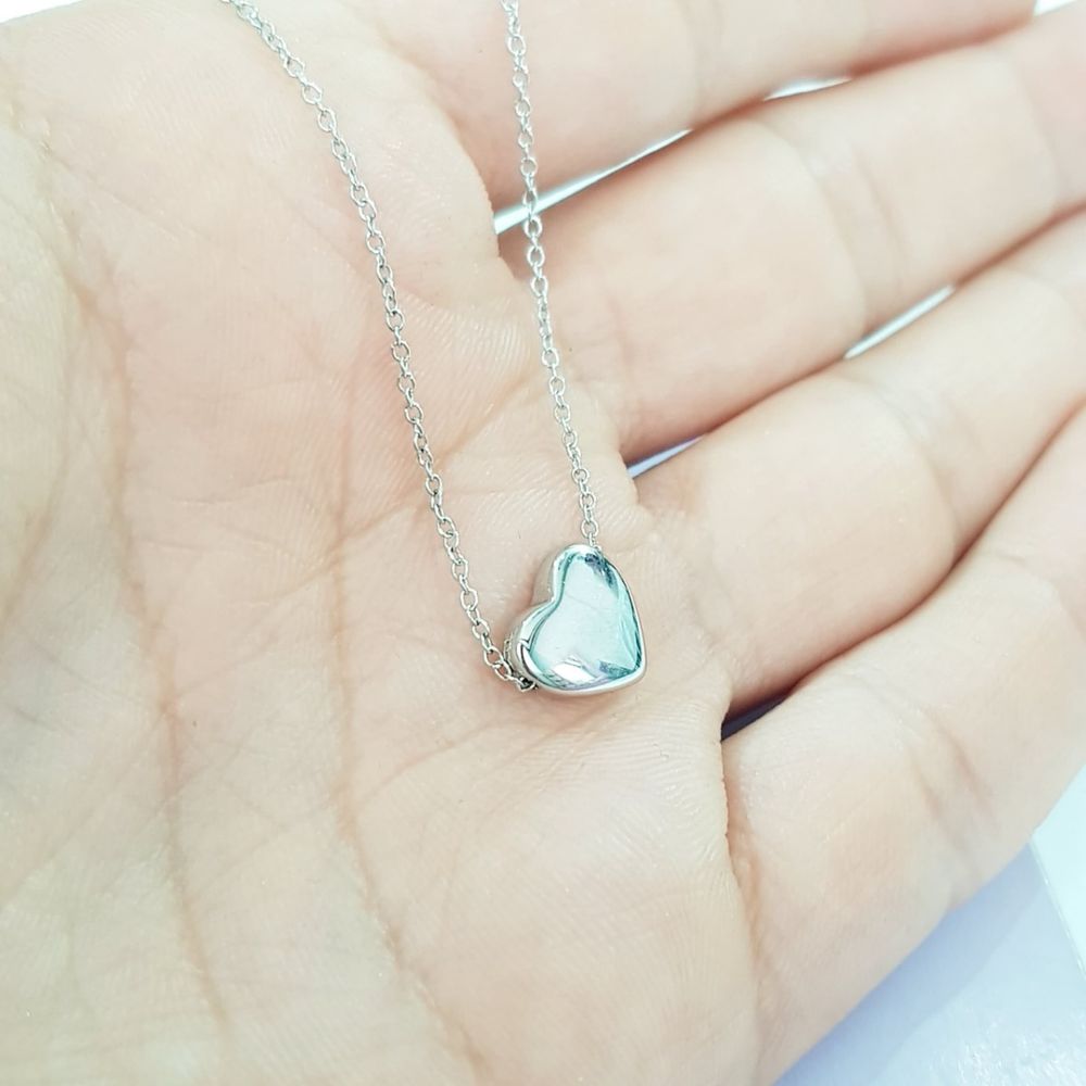 مشخصات گردنبند استیل آویز قلب کد 039