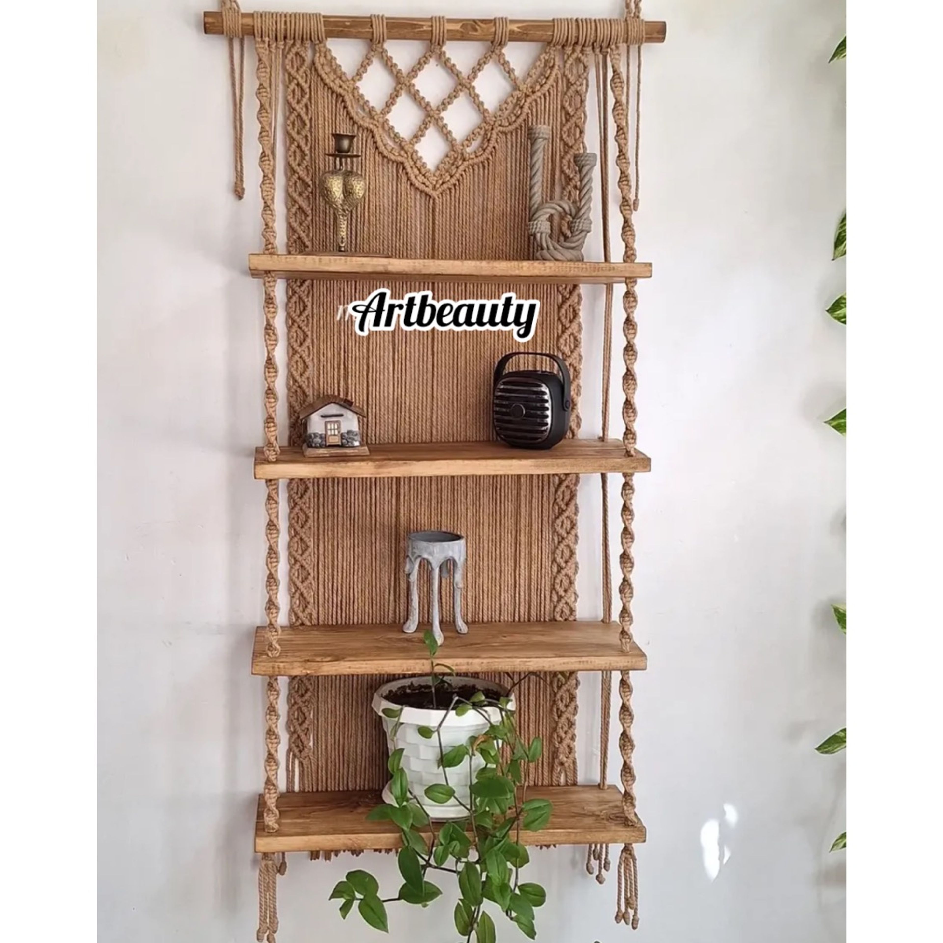 مشخصات شلف مکرومه چند طبقه طرح آرمیتاژ