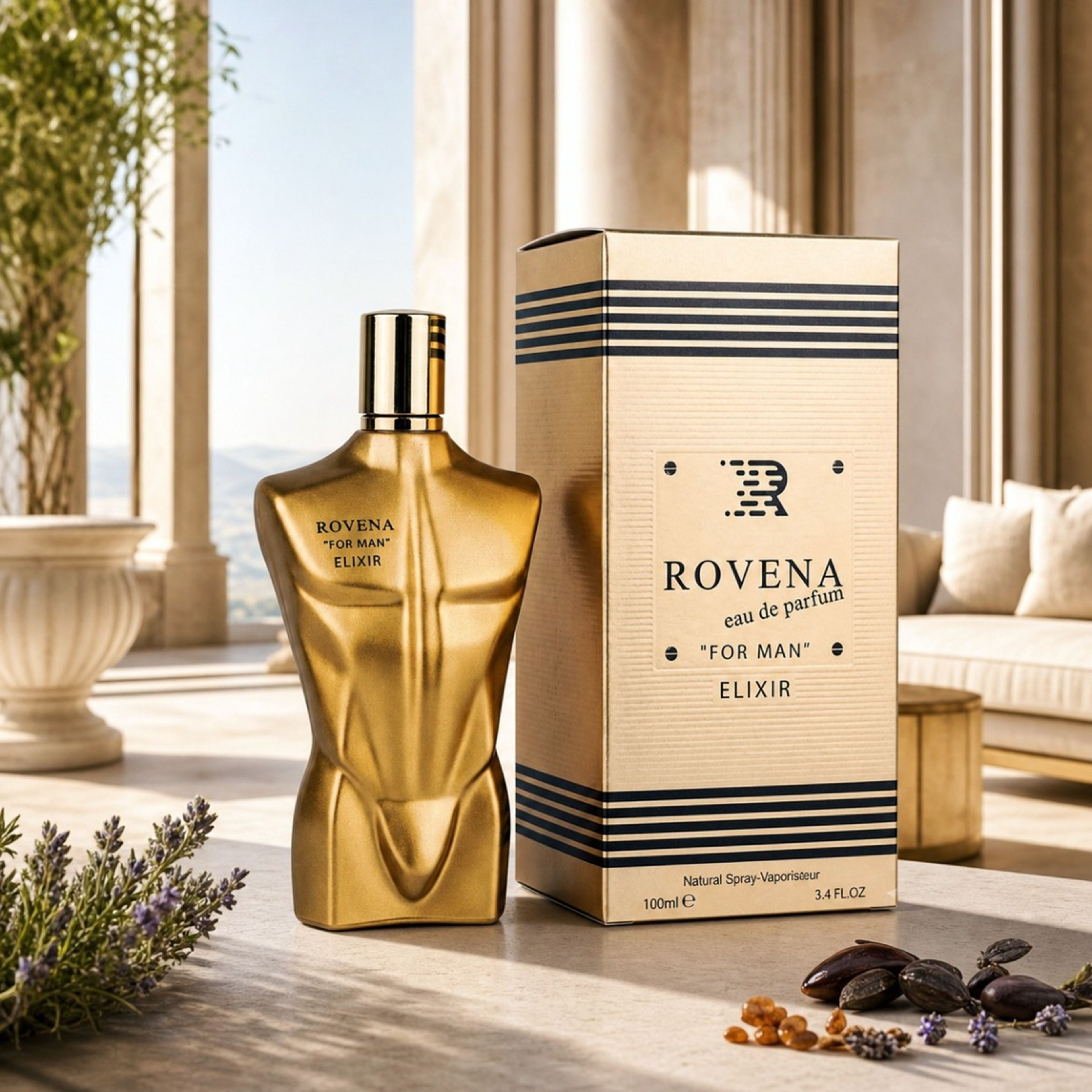 فروش اینترنتی عطر ادکلن فوق شیک 2026 مردانه ژان پل گوتیه له میل الکسیر روونا فرانسه