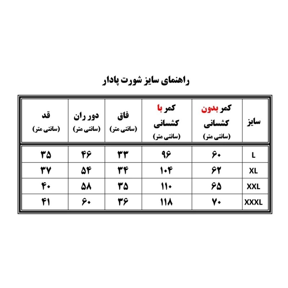 خرید آنلاین شورت مردانه پادار پنبه اعلا بسته 3 عددی