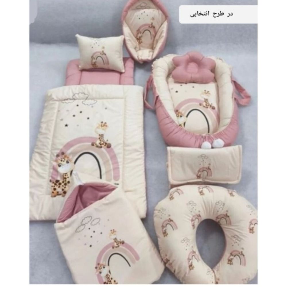 قیمت ارزان ست سرویس خواب نوزاد ده تیکه سیسمونی