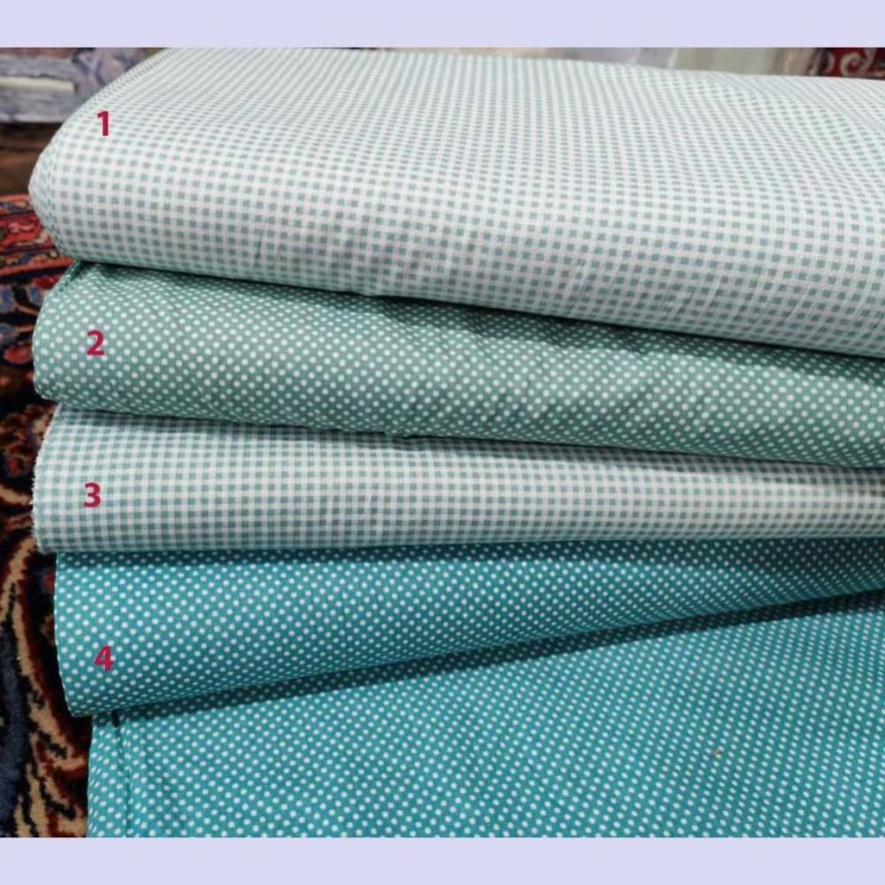 خرید اینترنتی پارچه کتان نخ آشپزخانه ست پاستلی  عرض 90 سانتیمتر
