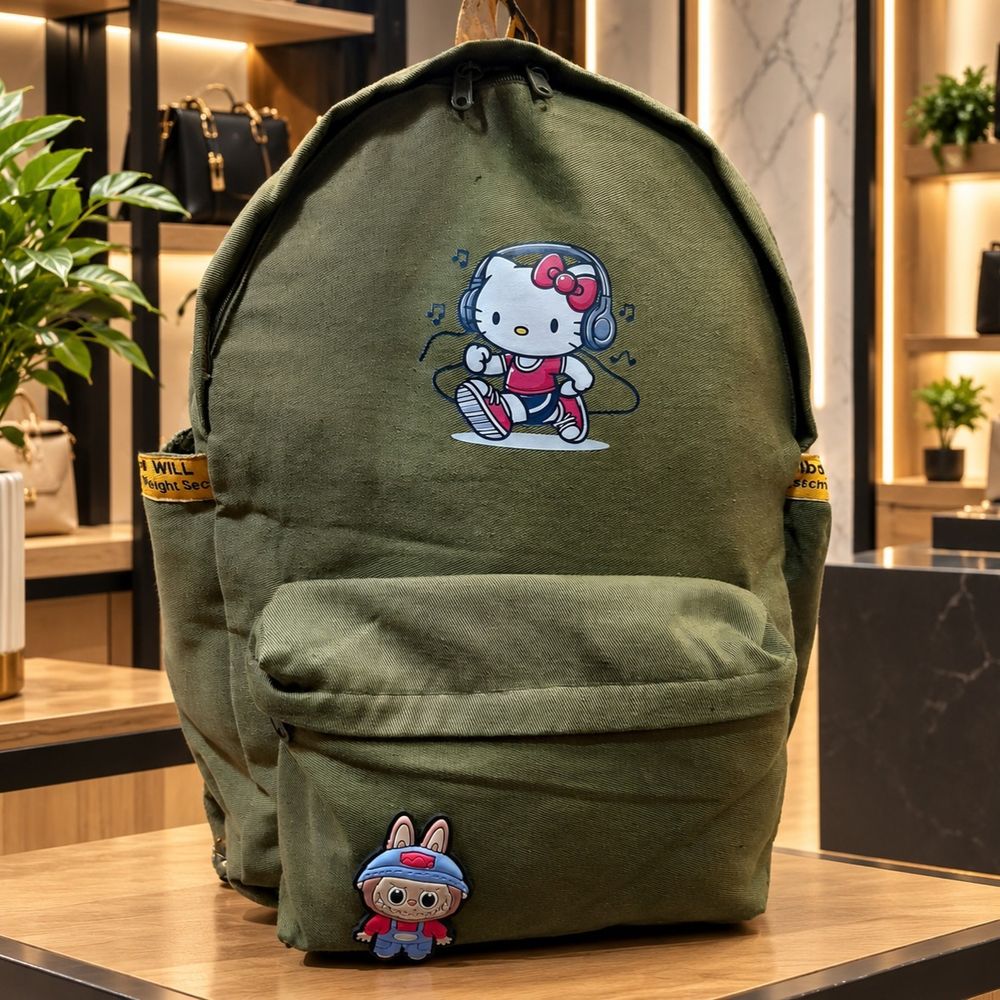 قیمت کوله پشتی اسپرت kitty رنگ سبز