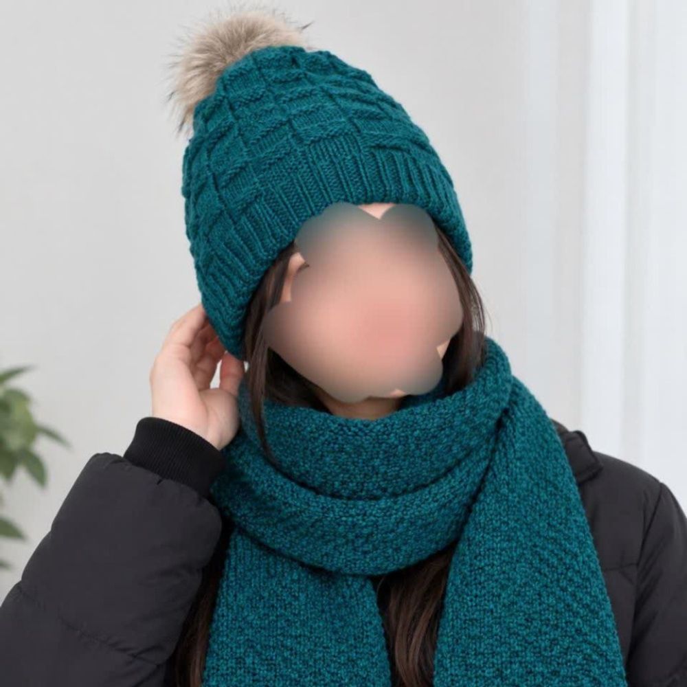 خرید انلاین کلاه و شال گردن زنانه klhyt