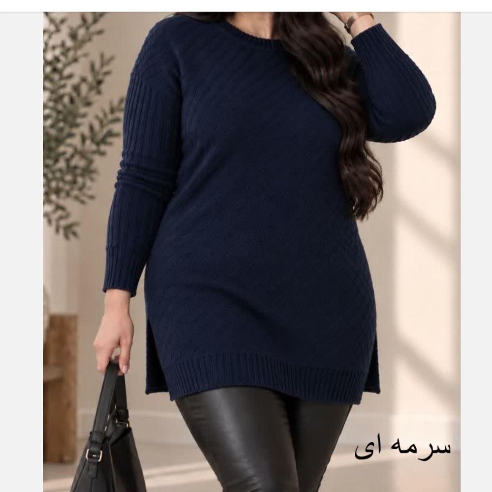 خرید انلاین تونیک بافت نخ اکرلیک ترک نرم لطیف