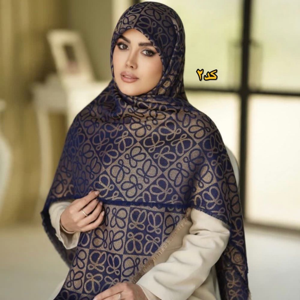 فروش اینترنتی روسری کشمیر وارداتی لمه دار