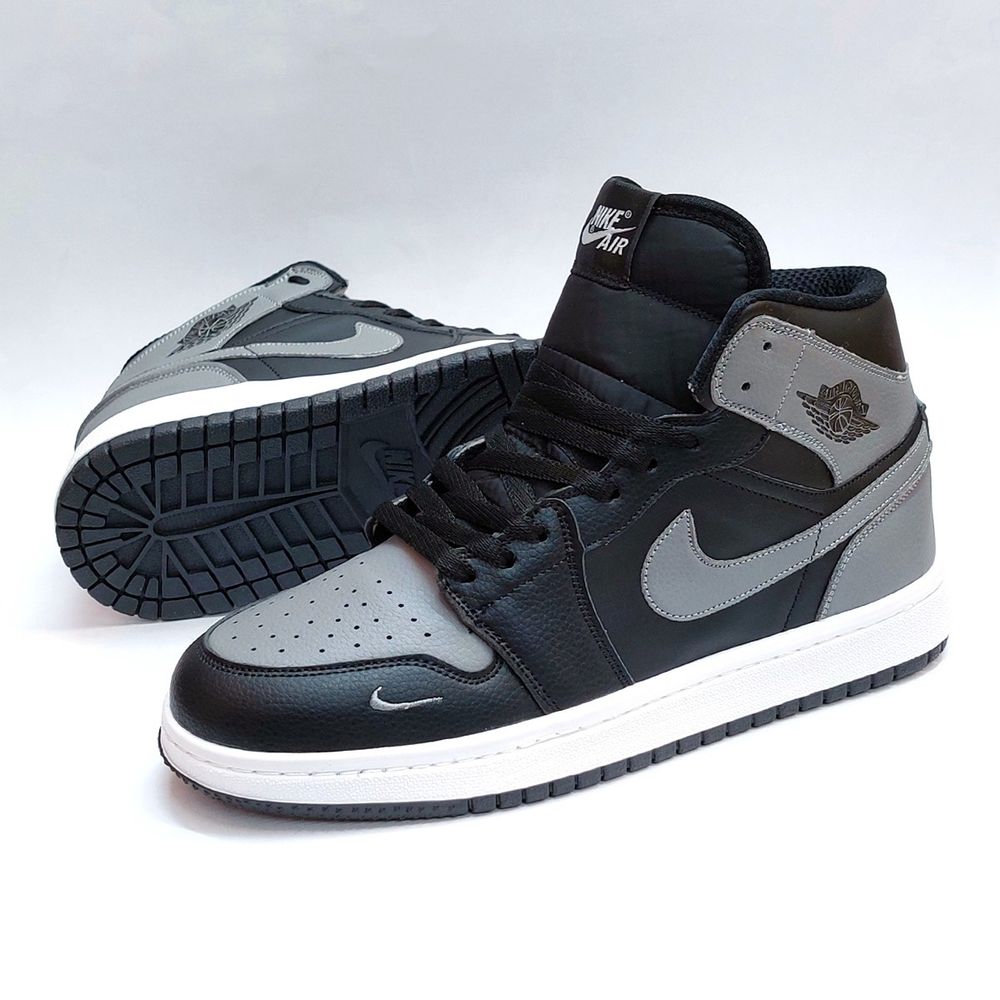 مشخصات کتانی نایک جردن وان ساقدار رنگ پرطرفدار مشکی طوسی Nike Jordan one