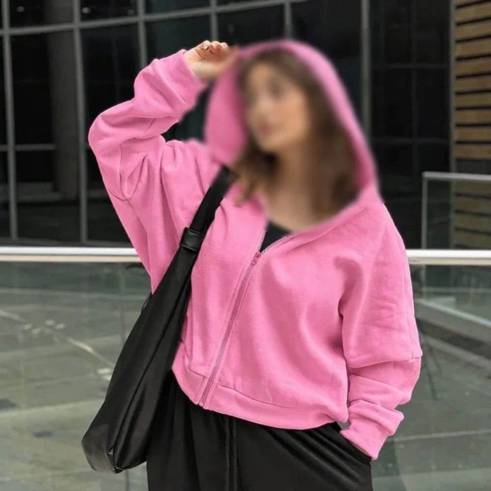 مشخصات سویشرت باکسی کلاهدار