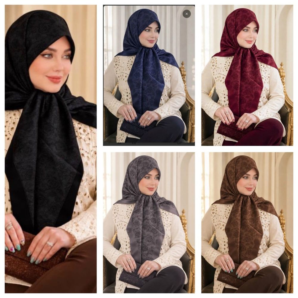 خرید آنلاین روسری مزونی ابریشم یونیک ترک