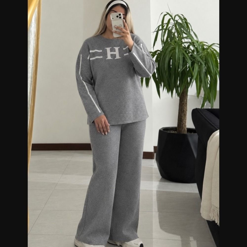 فروش اینترنتی ست بلوز شلوار بافت هرمس