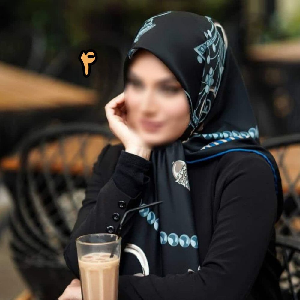 خرید انلاین روسری مجلسی ابریشم توییل متریال وارداتی