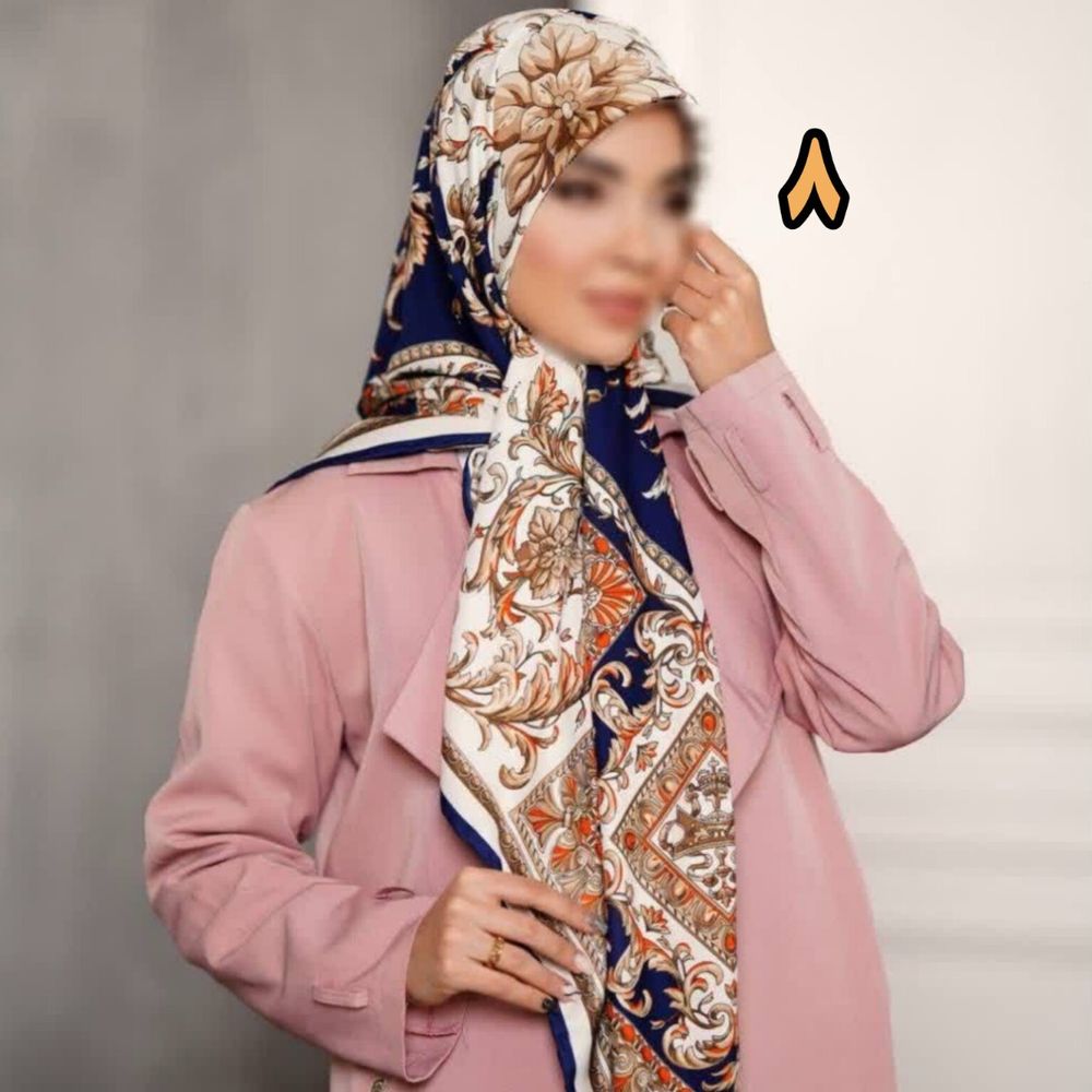 خرید انلاین روسری مجلسی ابریشم متریال وارداتی