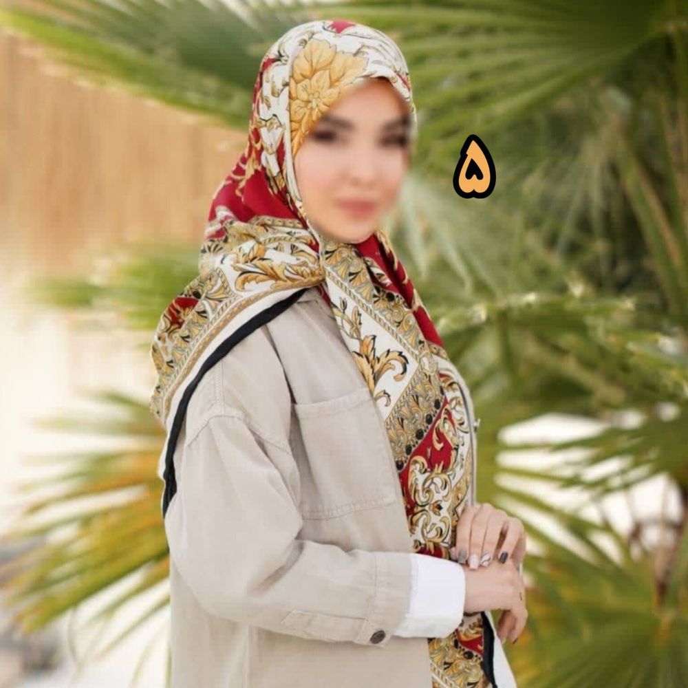 خرید انلاین روسری مجلسی ابریشم متریال وارداتی