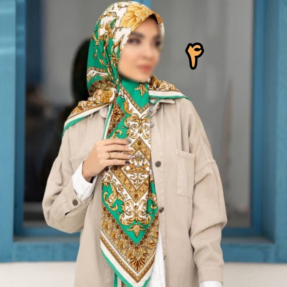فروش اینترنتی روسری مجلسی ابریشم متریال وارداتی