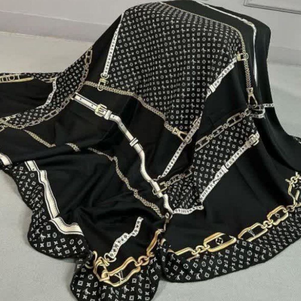خرید انلاین روسری مزونی ابریشم متریال وارداتی