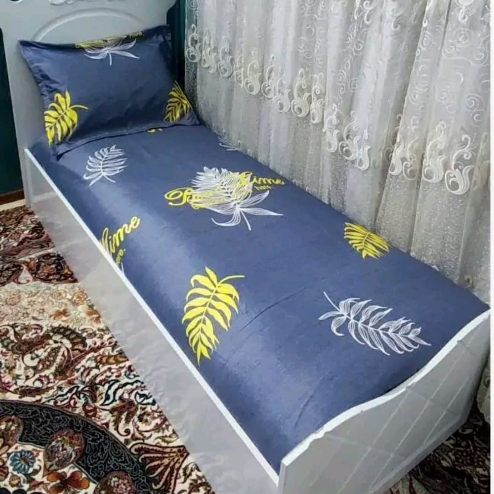 خرید اینترنتی قیمت کاور تخت طرح برگ هاوایی یک نفره برند خوشنام هگمتان