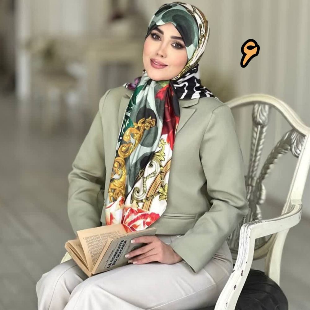 قیمت روسری مجلسی ابریشم ایپک متریال وارداتی