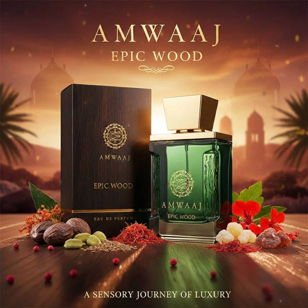 خرید اینترنتی عطر ادکلن رایحه خاص اصل امارات مردانه آمواج اپیک فراگرنس ورد 100 میل