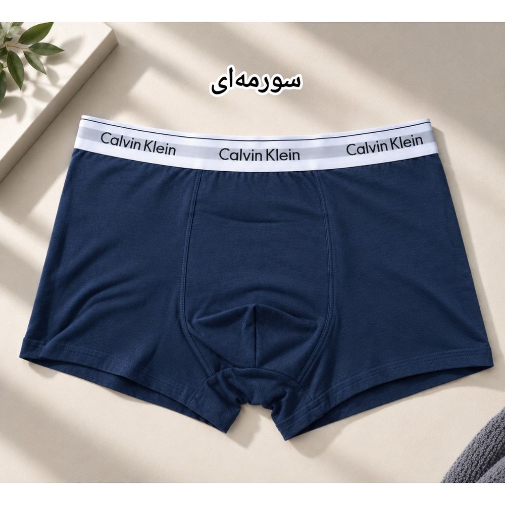 قیمت ارزان شورت نیمپا مردانه کلوین کلین پنبه درجه یک