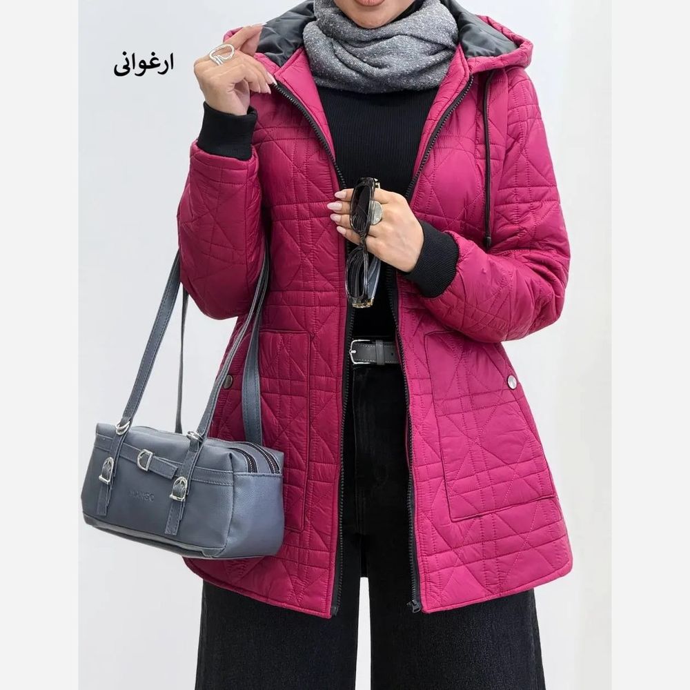 فروش اینترنتی کاپشن زنانه آستردارکلاهدار