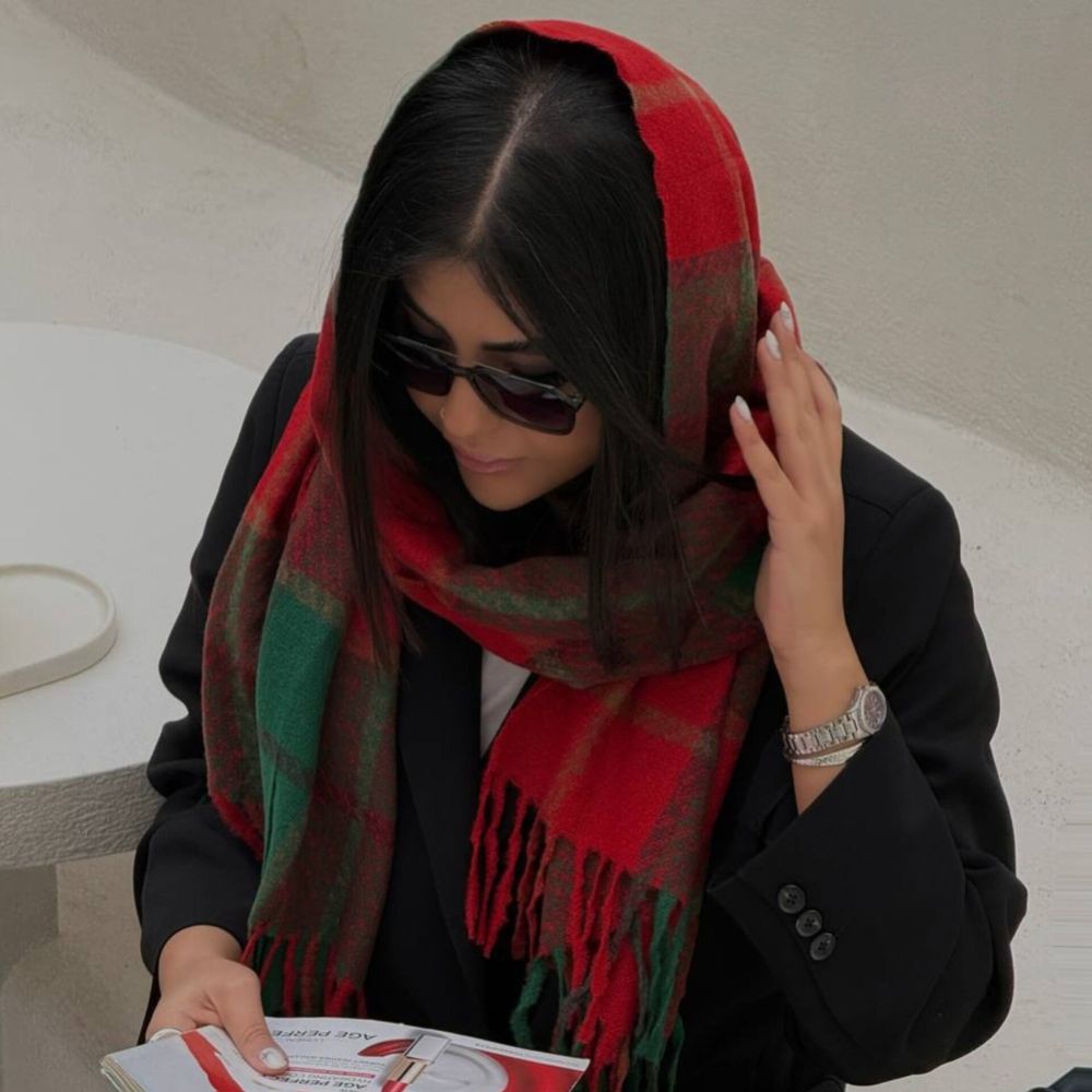 فروش اینترنتی شال موهر وارداتی چهار خونه