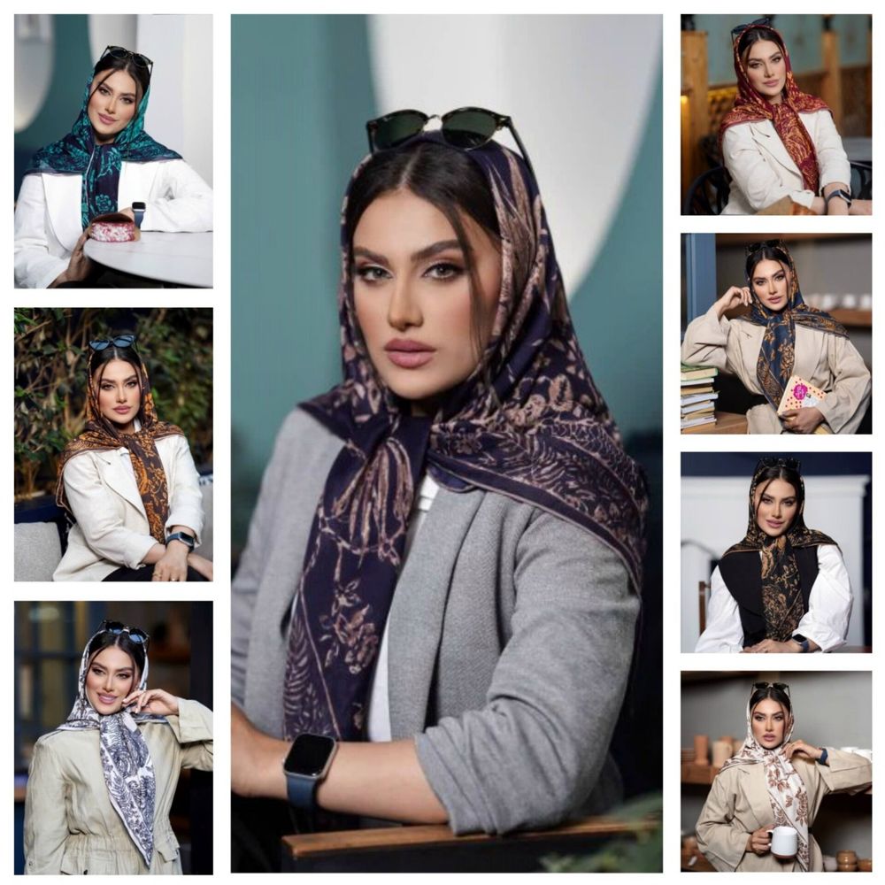 مشخصات روسری مجلسی حریر ایتالیایی