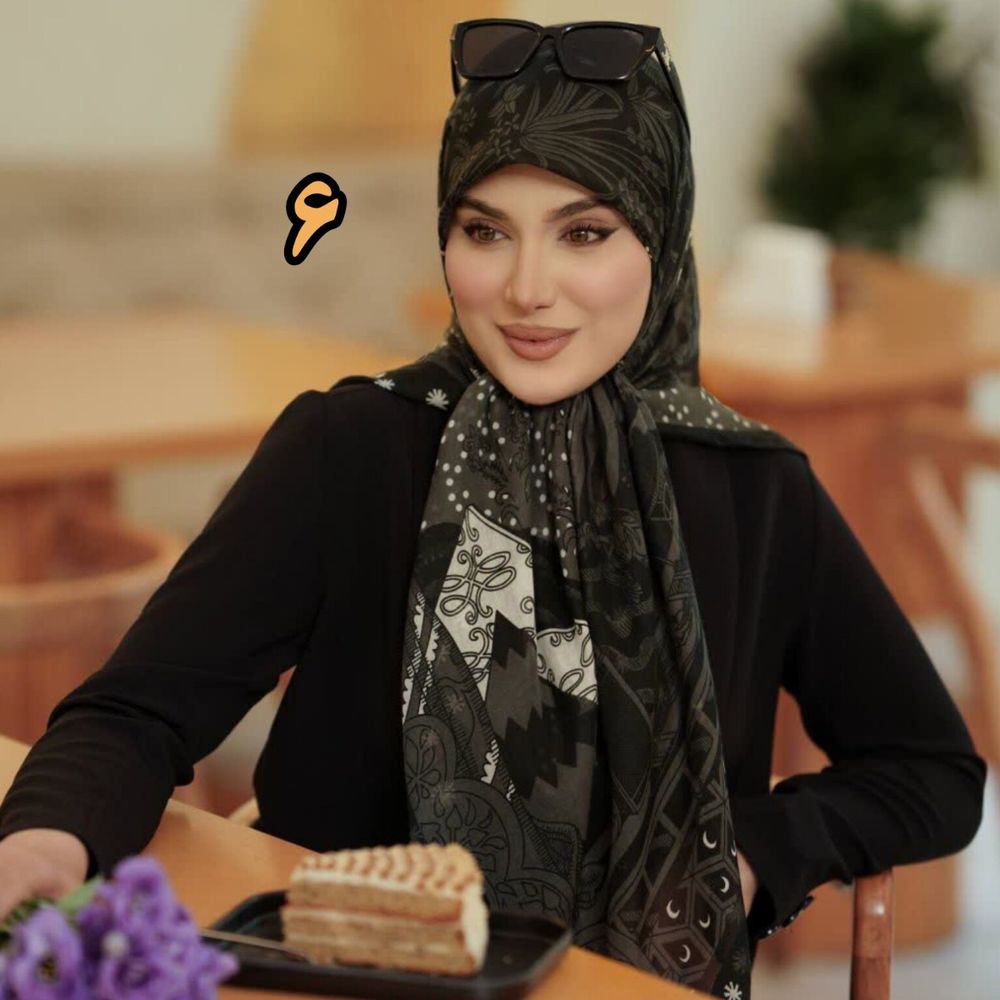 خرید اینترنتی روسری نخ پنبه لوکس