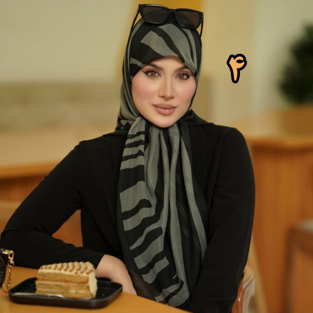 خرید آنلاین روسری نخ پنبه لوکس