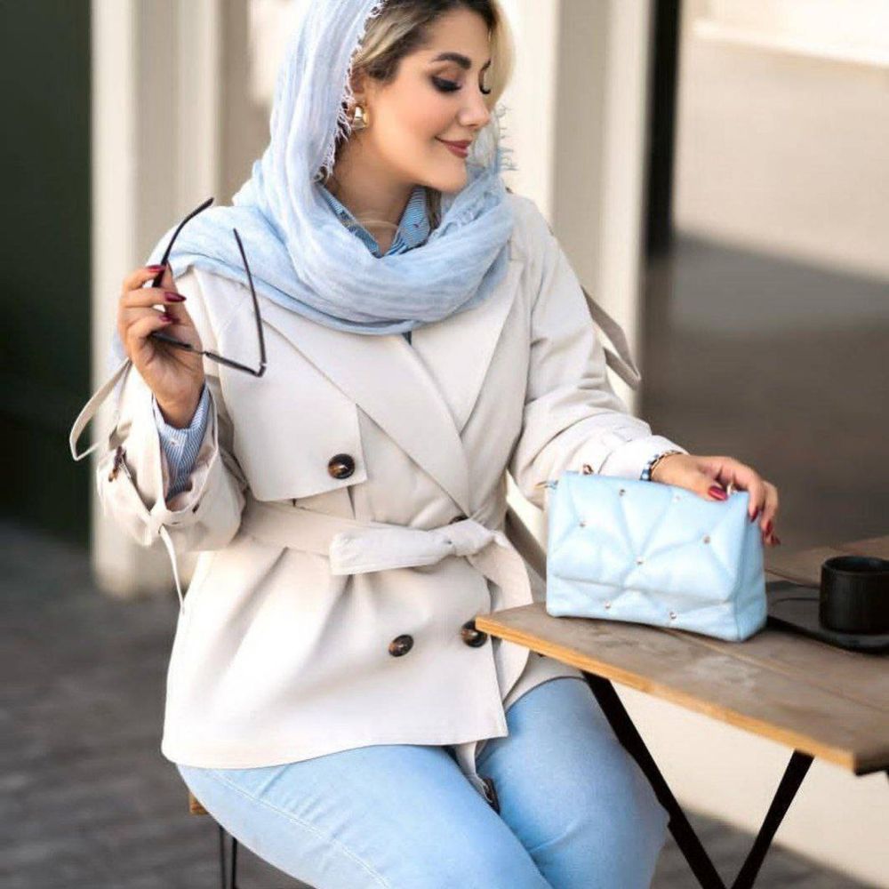 قیمت مانتو بارونی زنانه طرح سحر