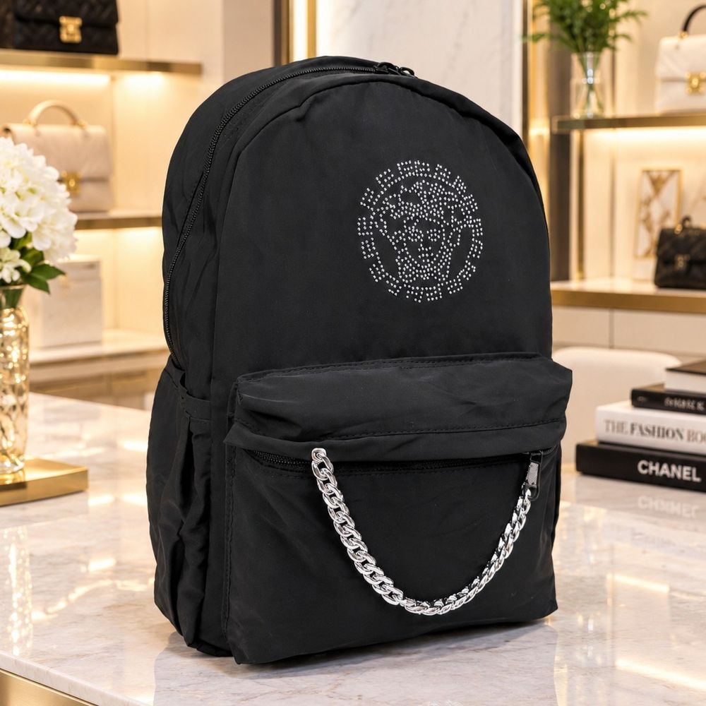 خرید آنلاین کوله پشتی نگین کاری Versace