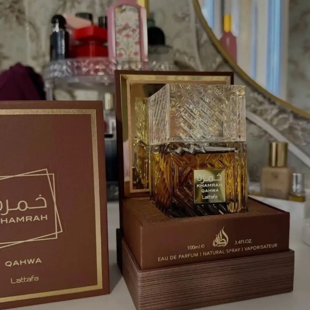 مشخصات عطر ادکلن خمره قهوه اورجینال لیبل دار Khamrah Qahwa